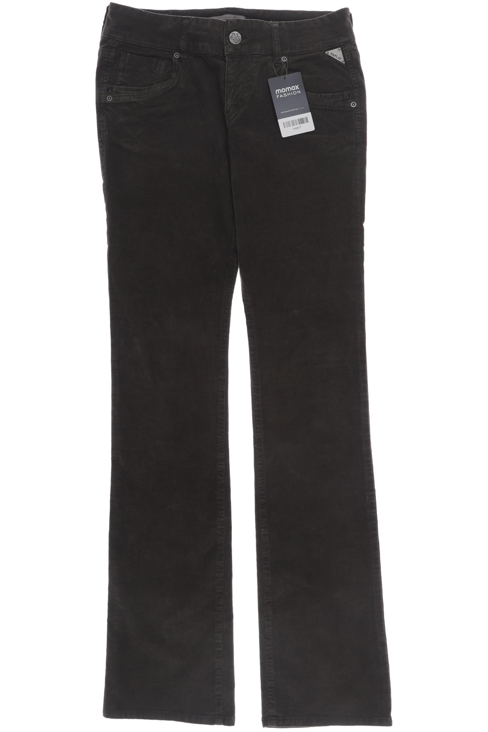 

Replay Damen Stoffhose, braun