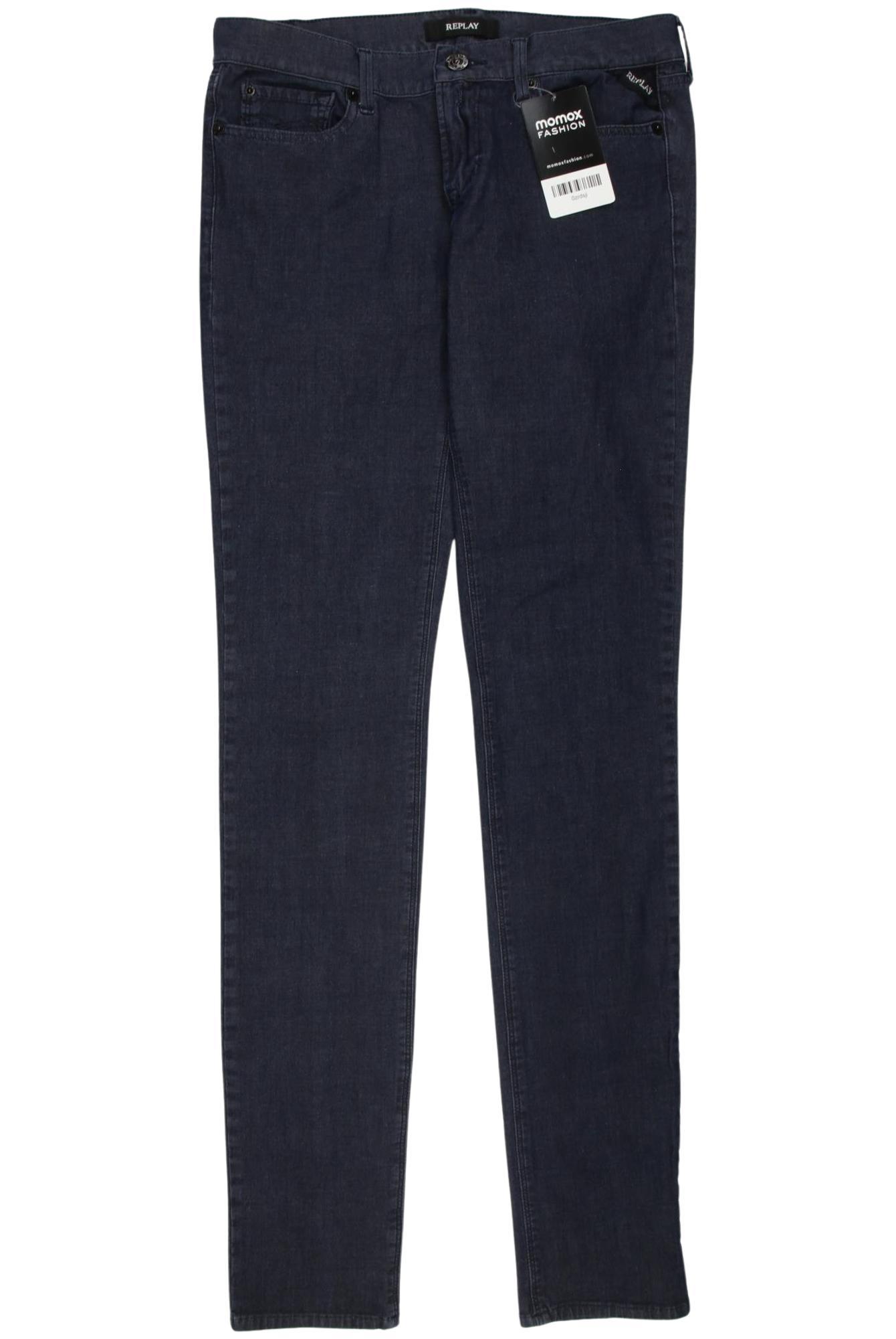 

Replay Damen Stoffhose, marineblau, Gr. 29