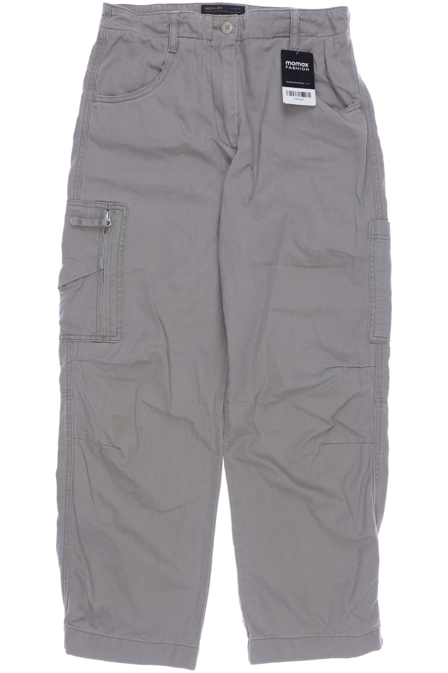 

Replay Damen Stoffhose, beige