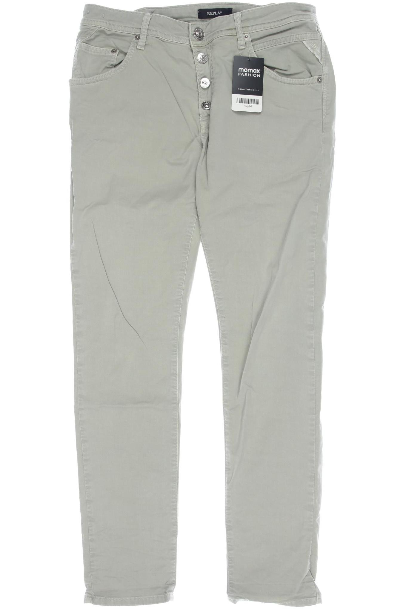 

Replay Damen Stoffhose, hellgrün, Gr. 29