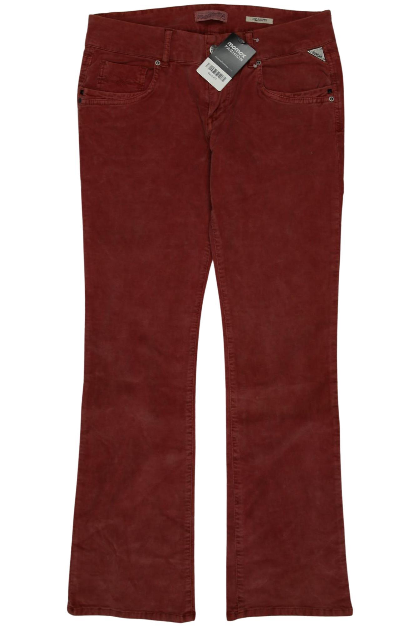 

Replay Damen Stoffhose, rot, Gr. 28