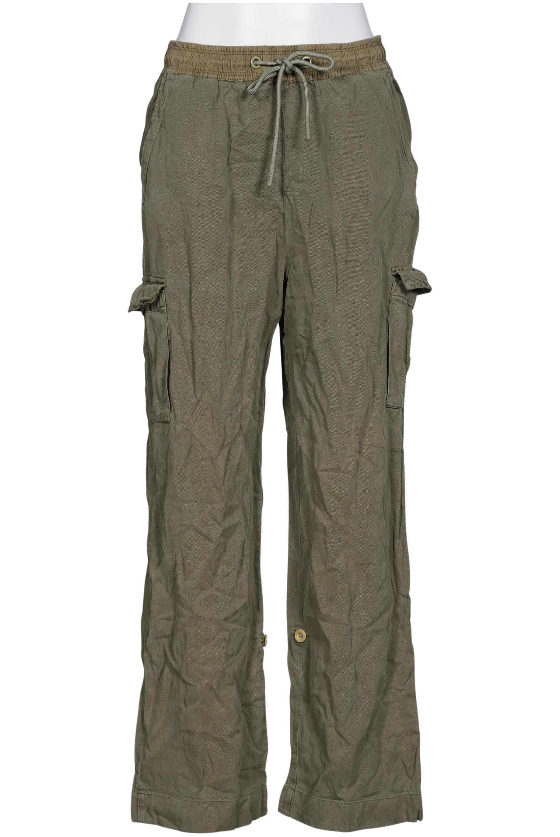 

Replay Damen Stoffhose, grün, Gr. 0