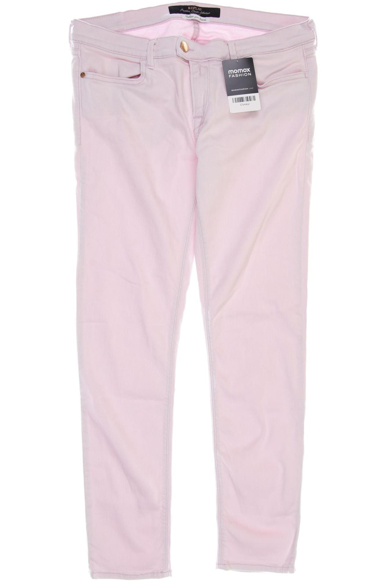 

Replay Damen Stoffhose, pink, Gr. 29