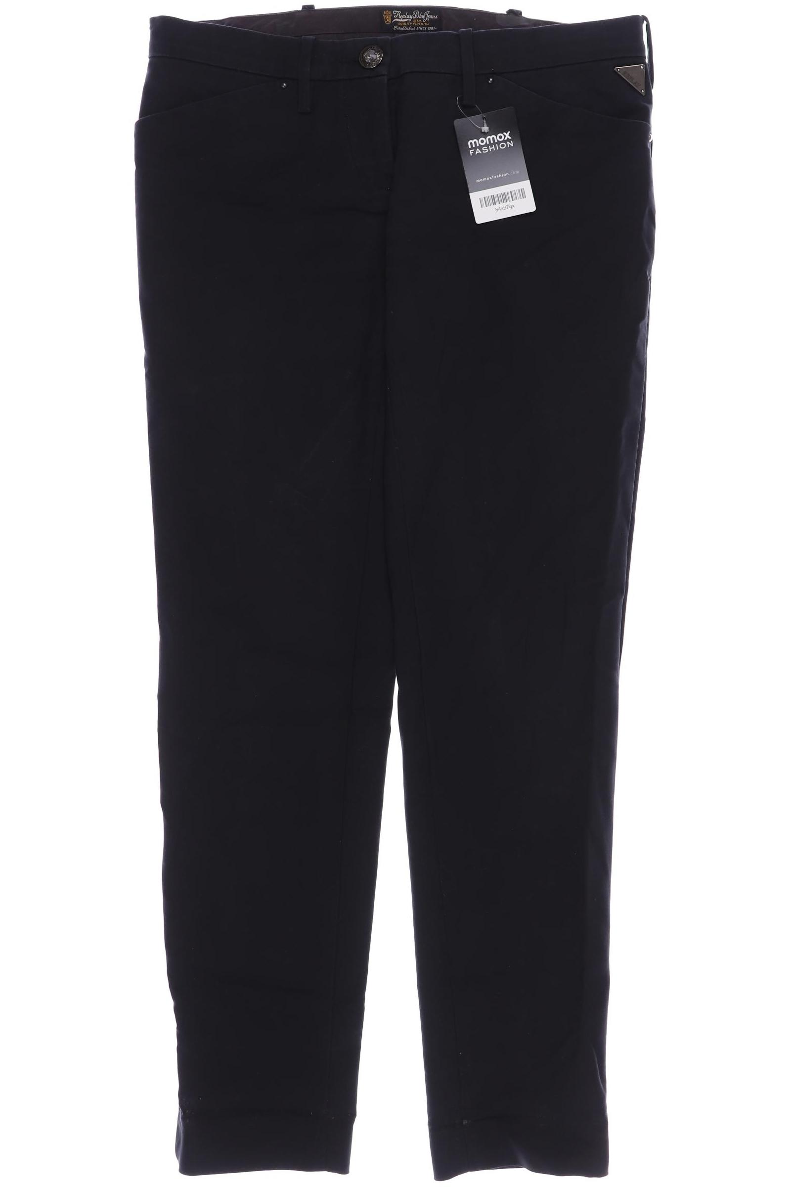 

Replay Damen Stoffhose, schwarz, Gr. 28