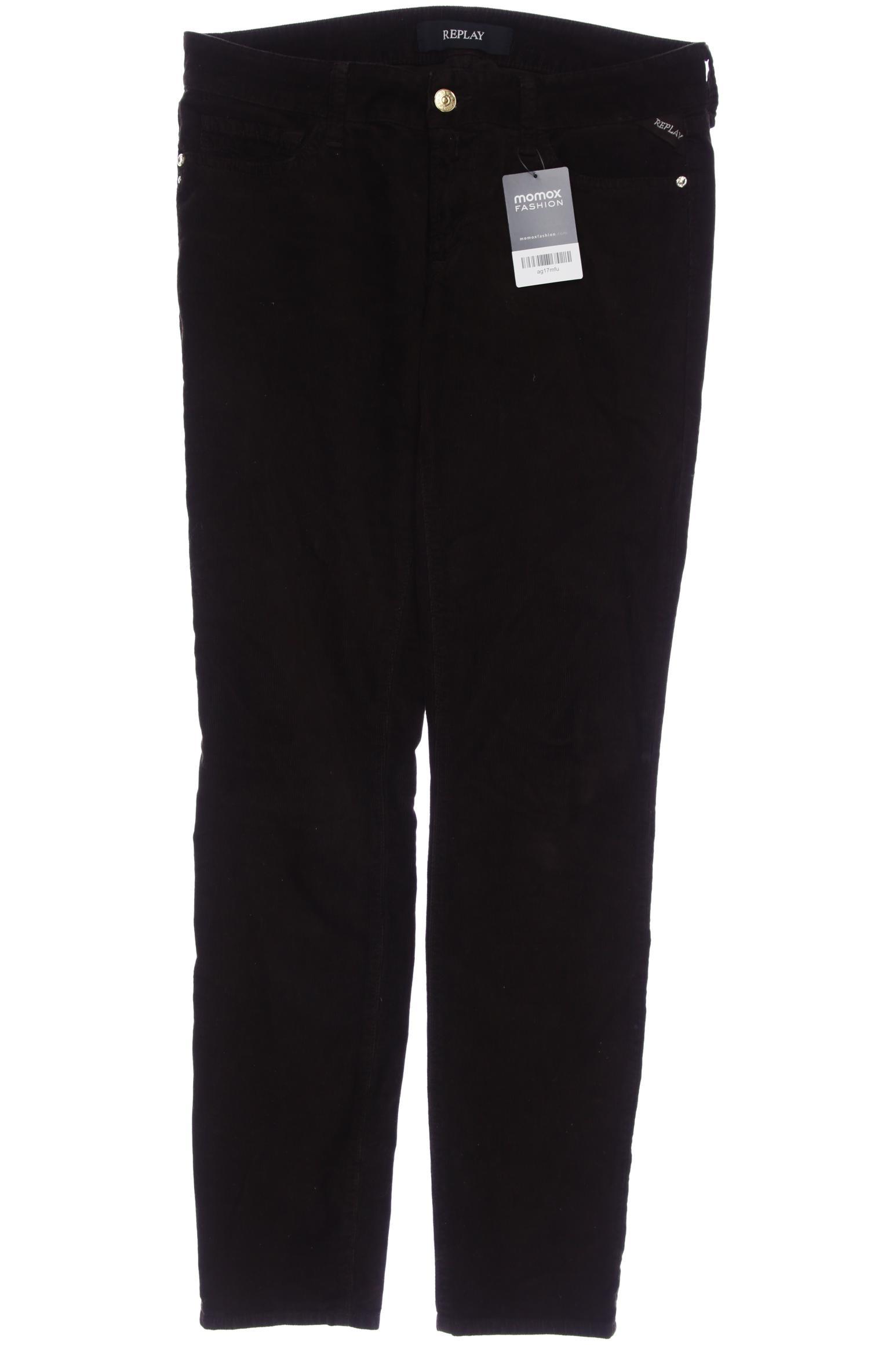 

Replay Damen Stoffhose, braun, Gr. 29