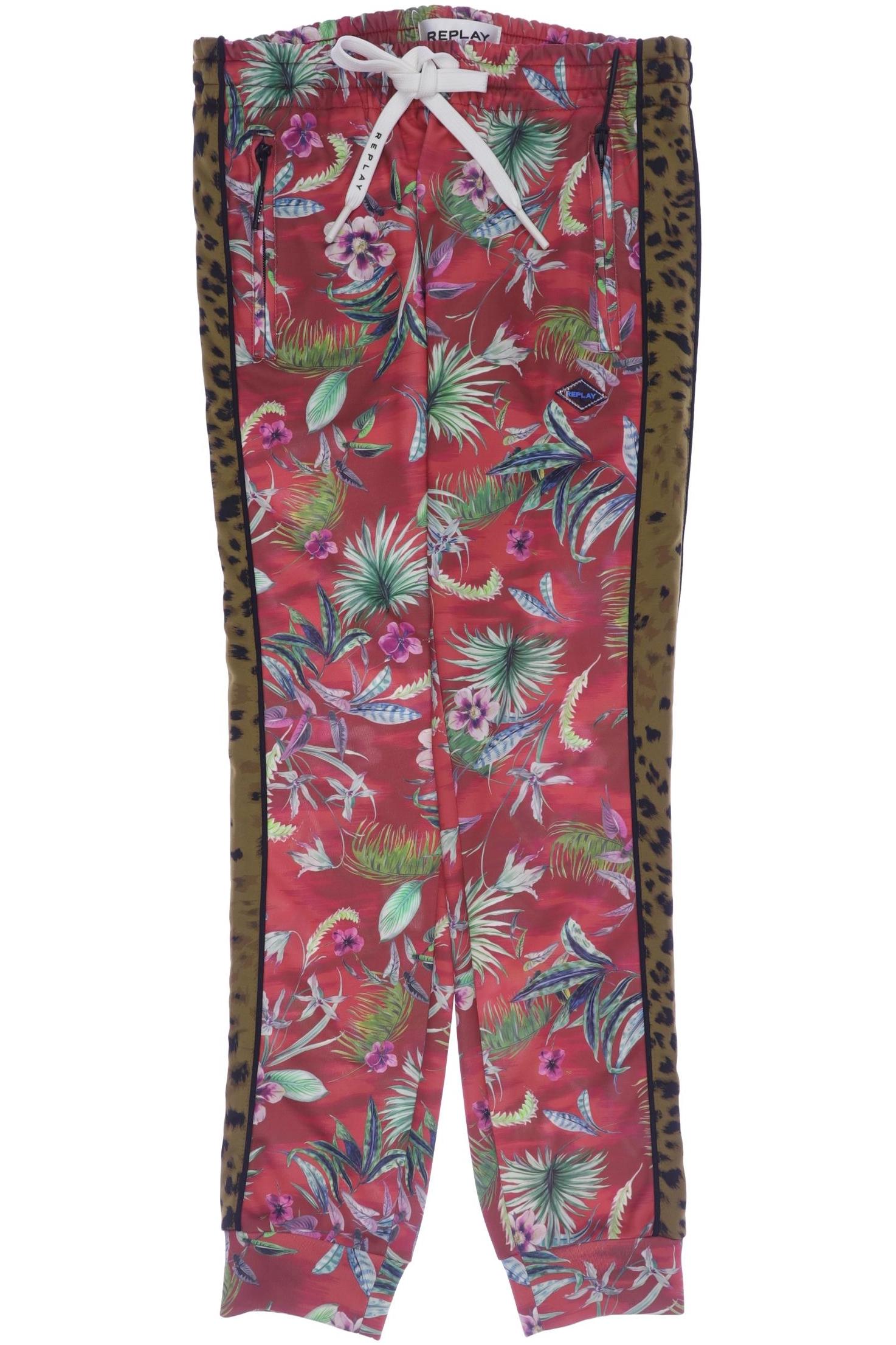 

Replay Damen Stoffhose, bordeaux, Gr. 0