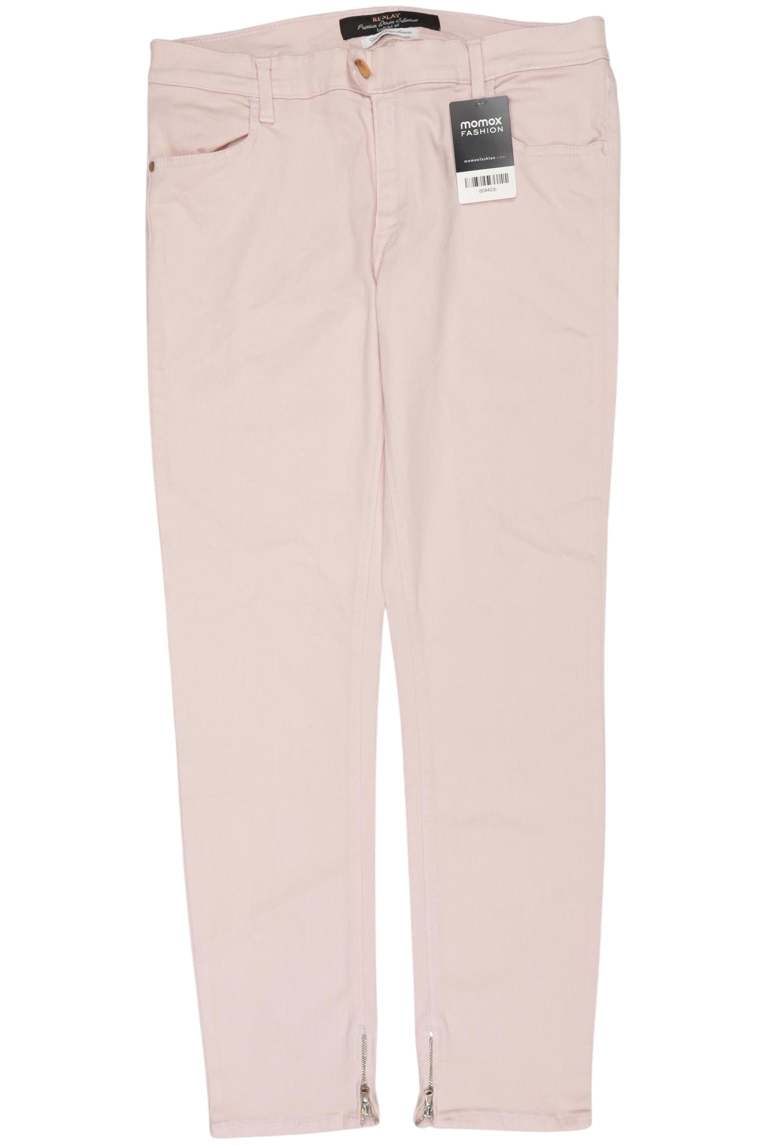 

Replay Damen Stoffhose, pink, Gr. 32
