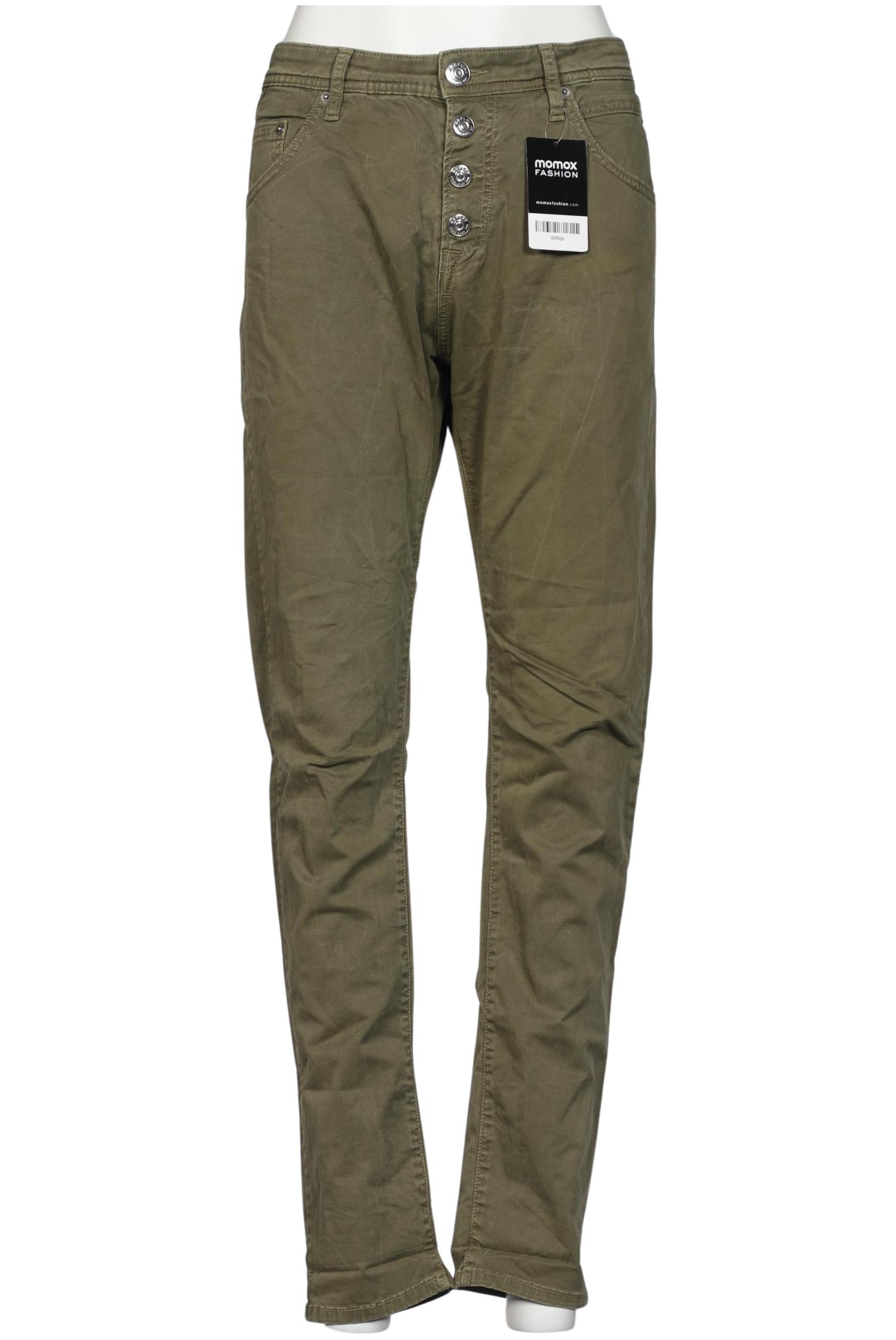 

Replay Damen Stoffhose, grün, Gr. 28