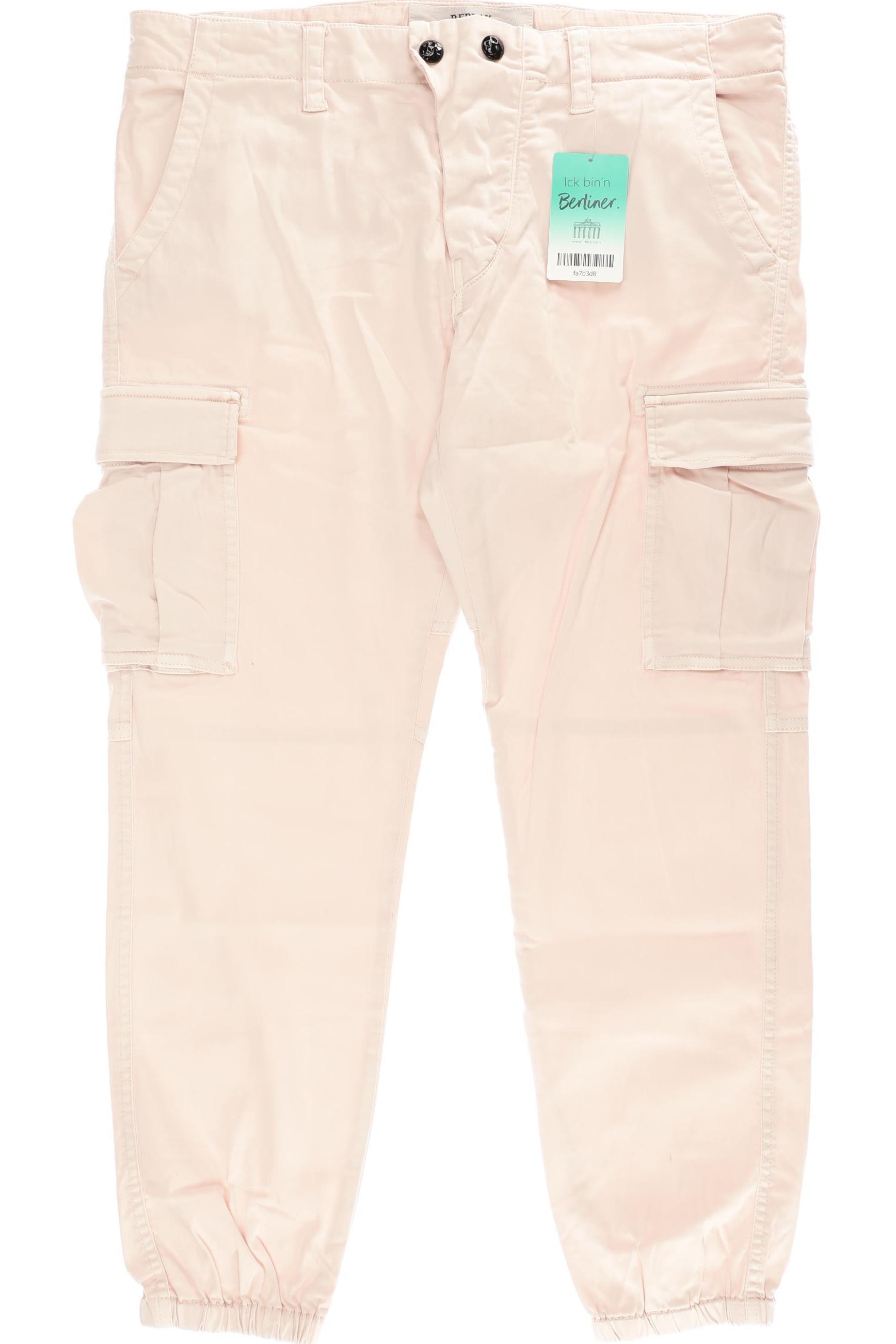 

Replay Damen Stoffhose, pink, Gr.
