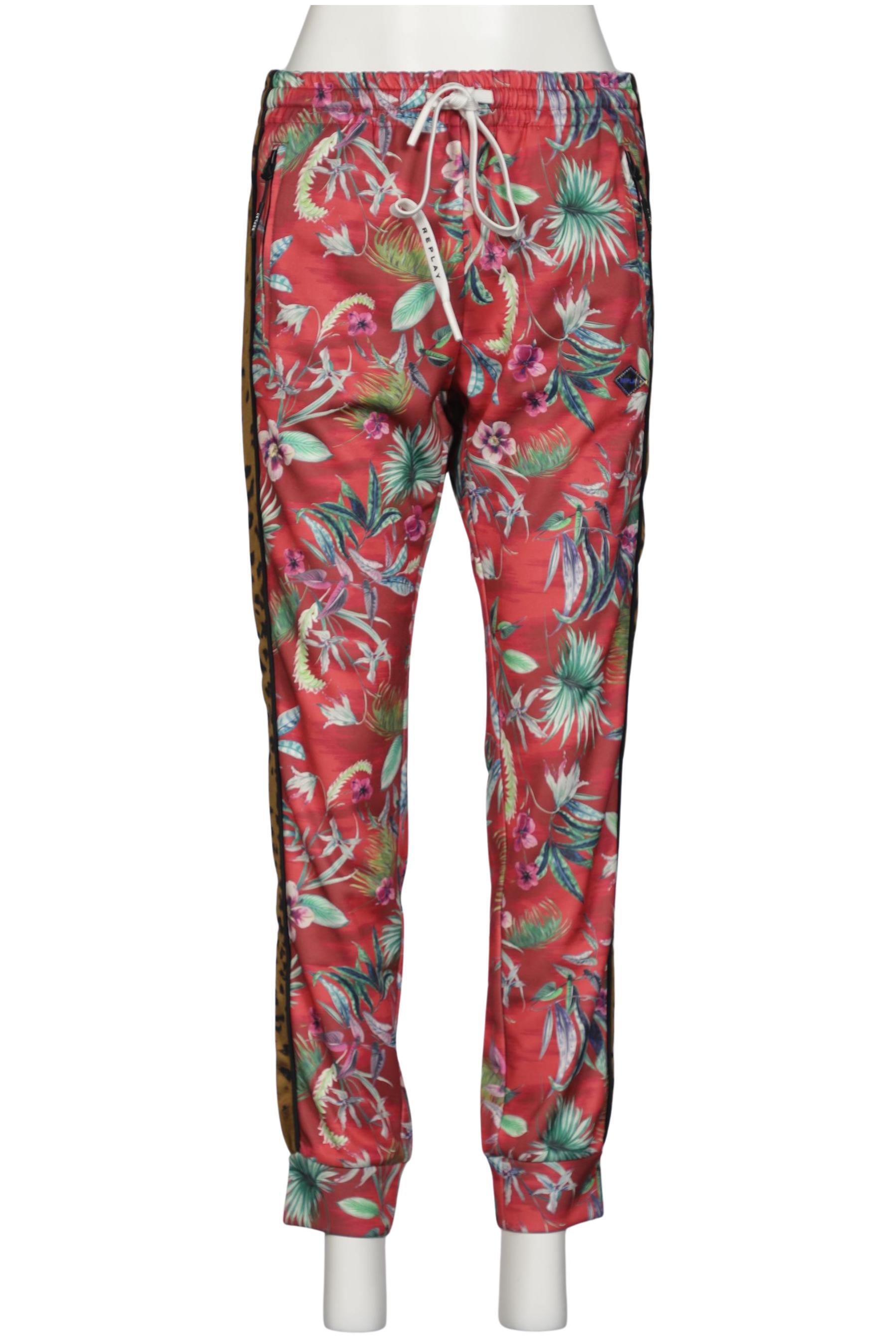 

Replay Damen Stoffhose, rot, Gr. 0