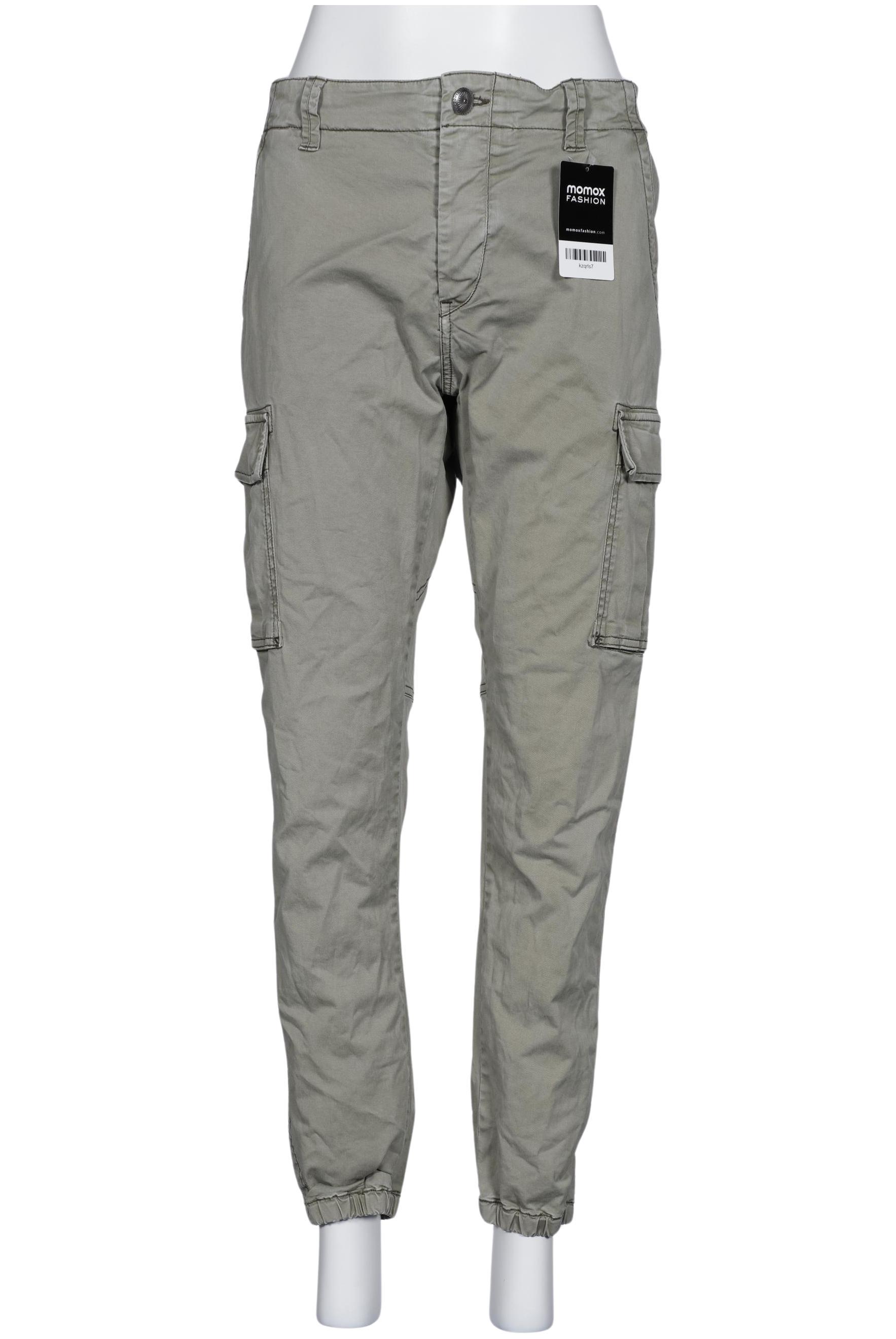 

Replay Damen Stoffhose, grün, Gr. 28