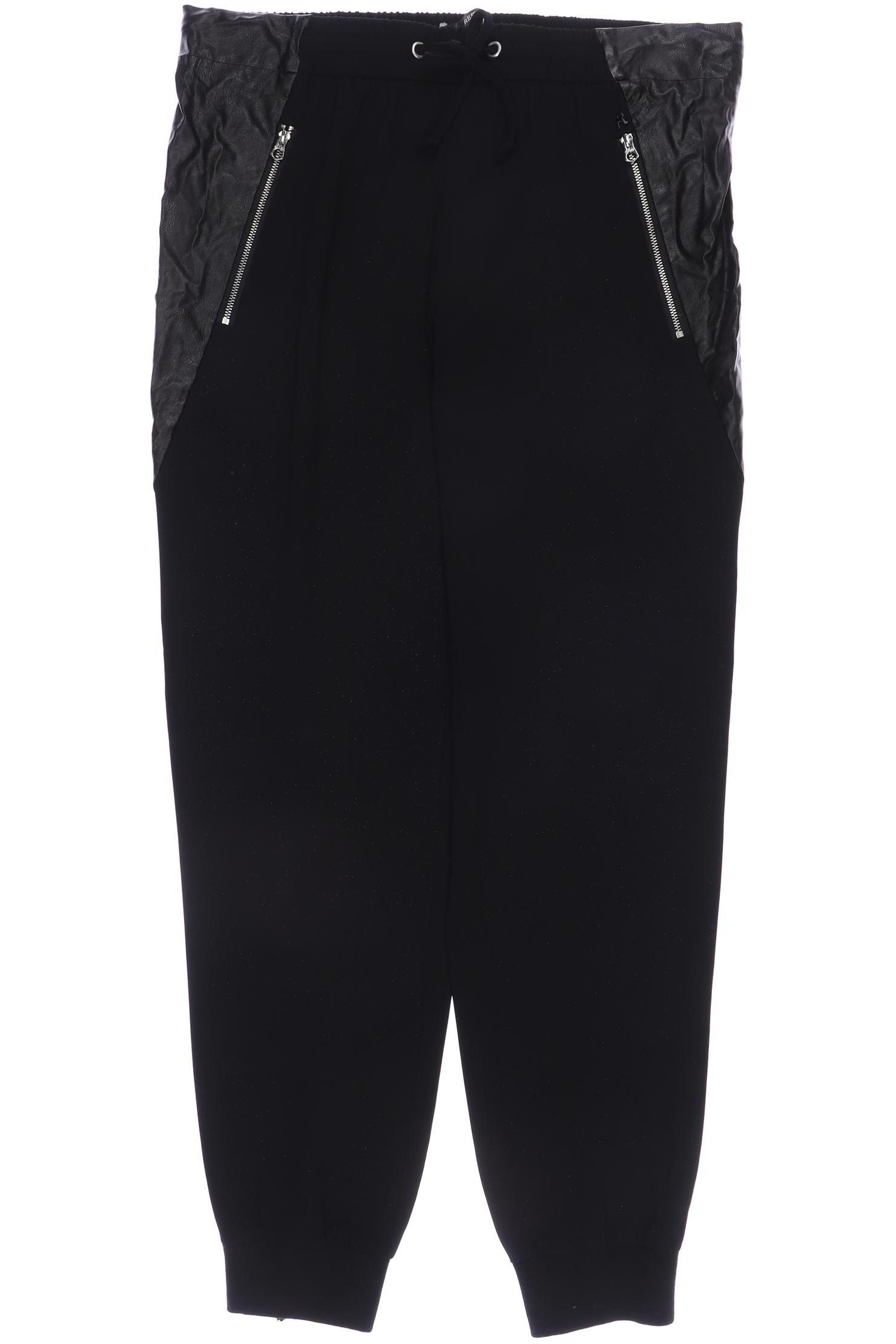 

Replay Damen Stoffhose, schwarz, Gr. 0