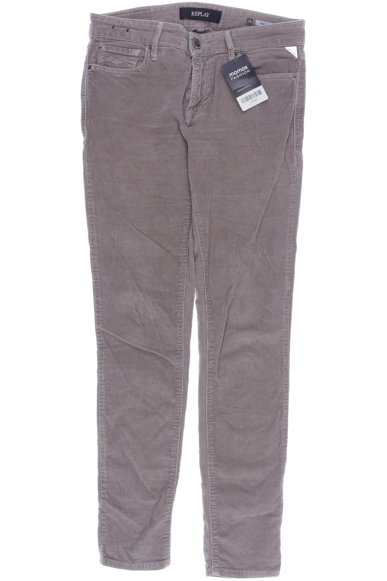 

Replay Damen Stoffhose, braun
