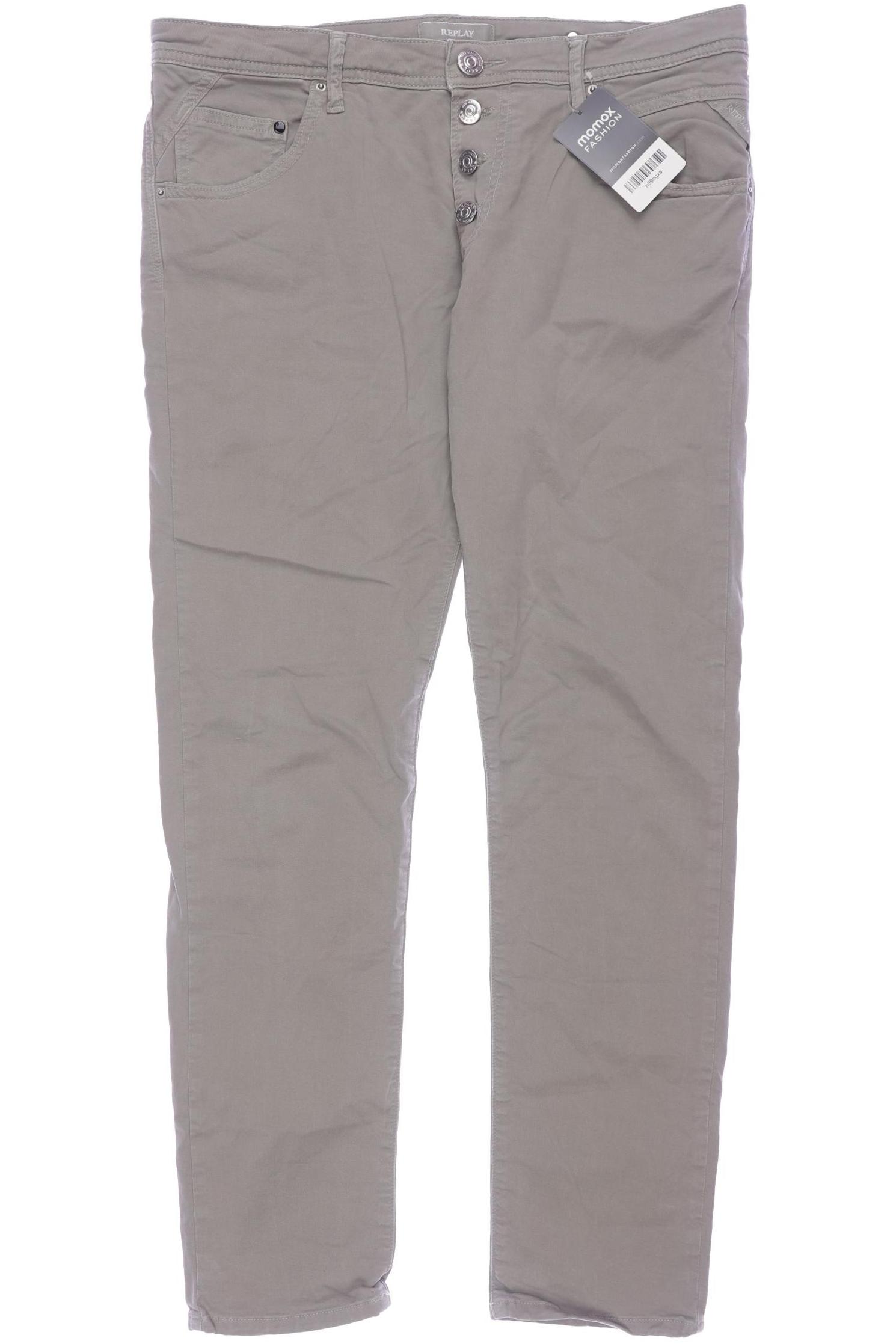 

Replay Damen Stoffhose, grau, Gr. 29