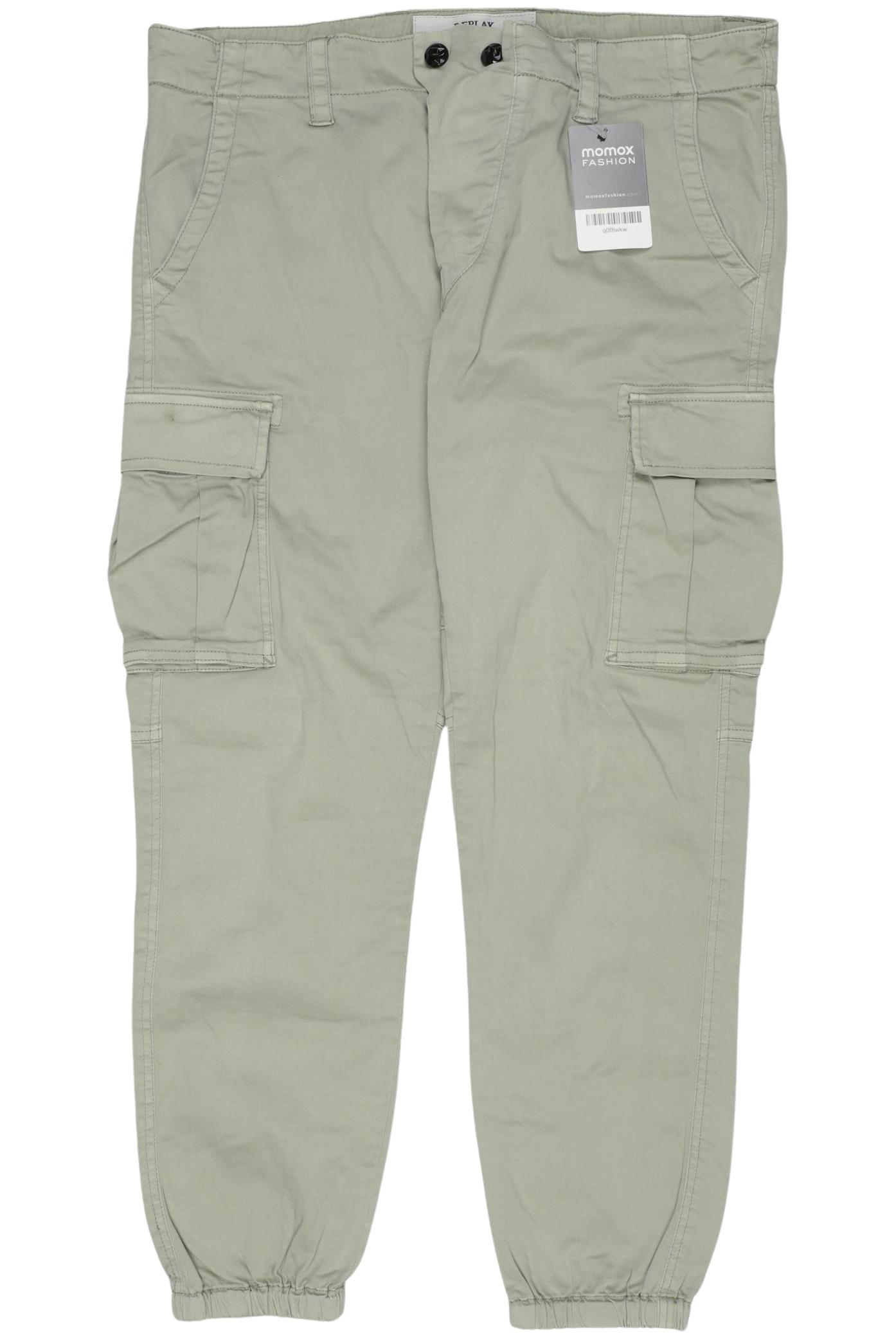 

Replay Damen Stoffhose, hellgrün, Gr. 35