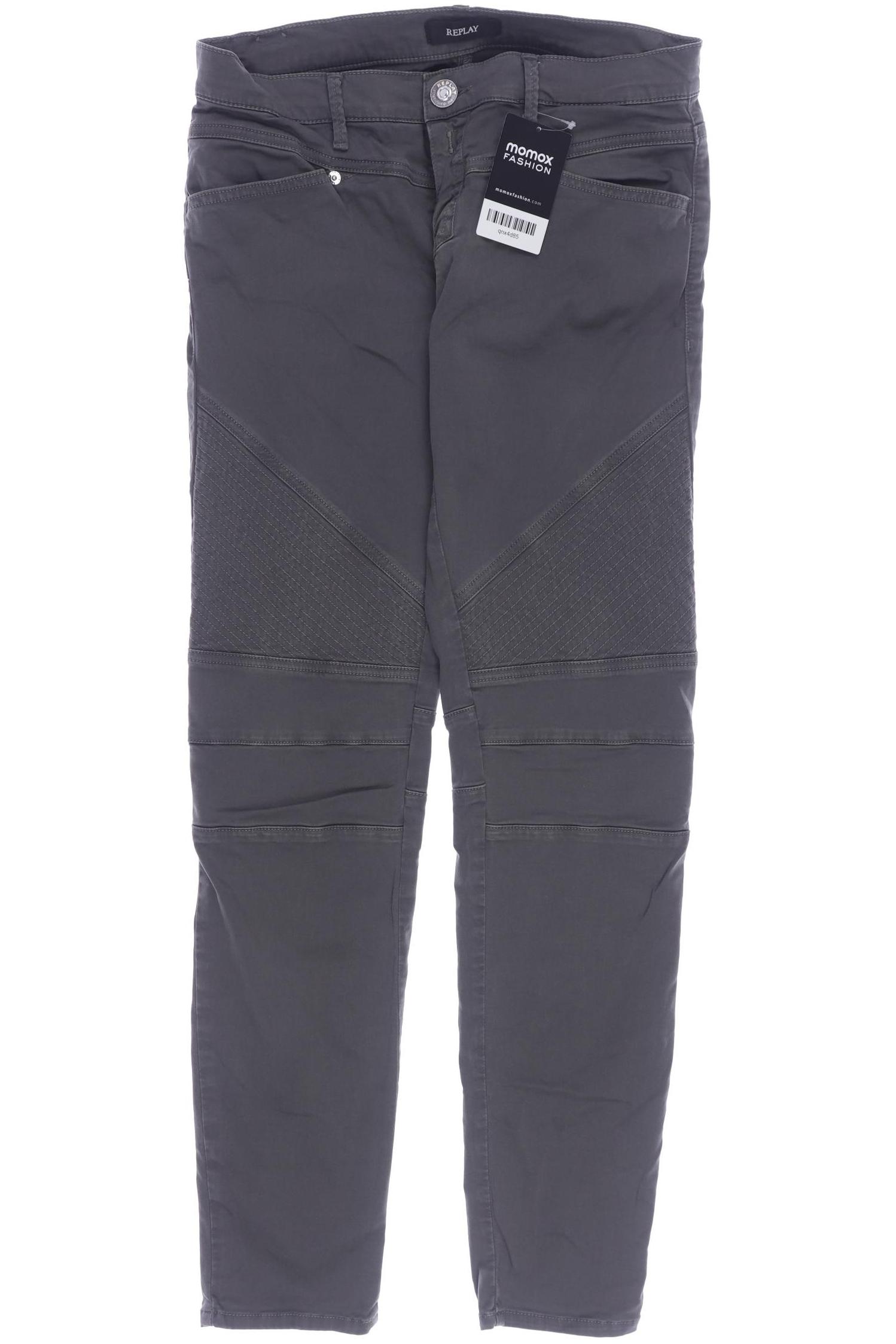 

Replay Damen Stoffhose, grau
