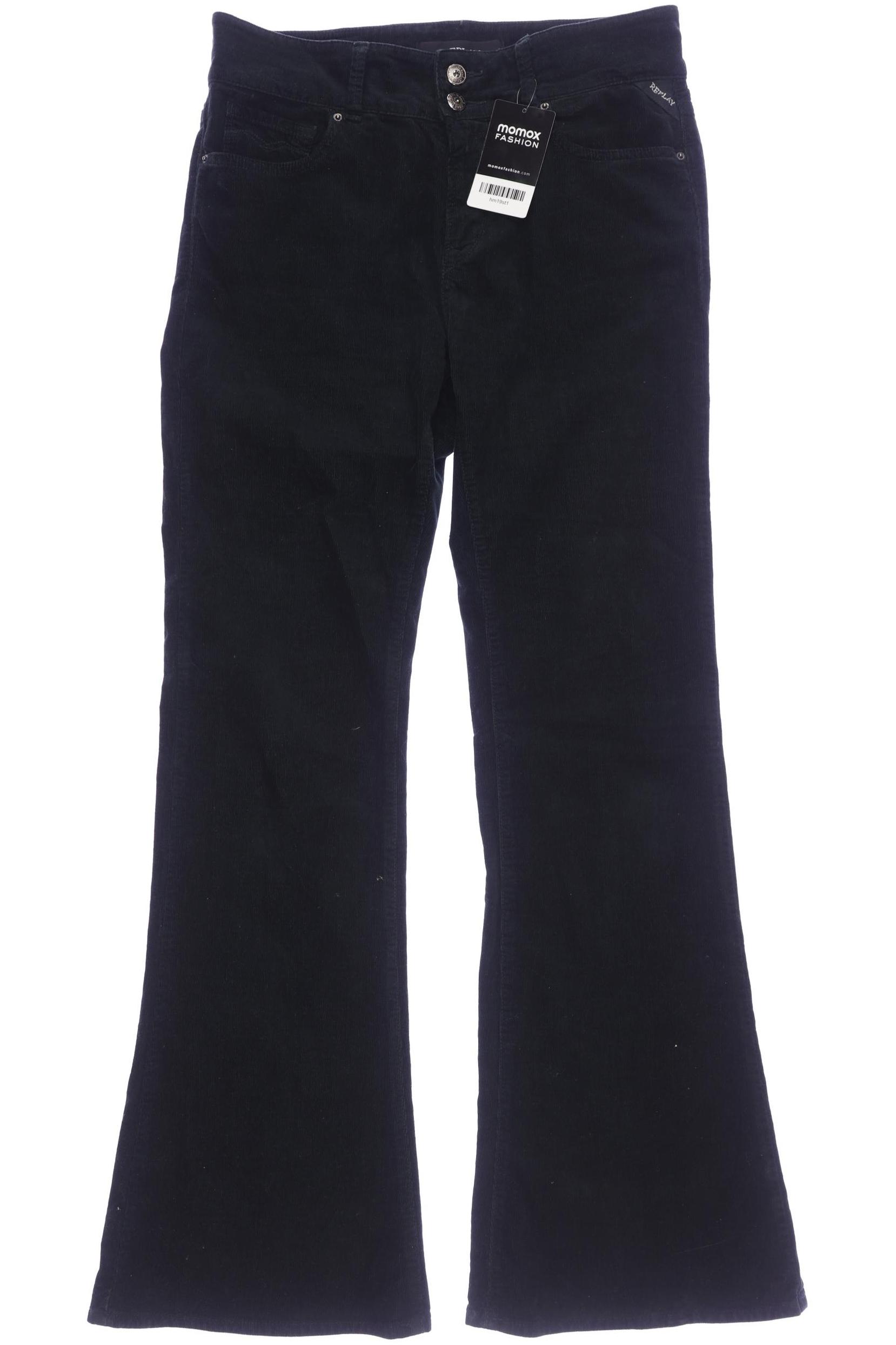 

Replay Damen Stoffhose, grün, Gr. 29