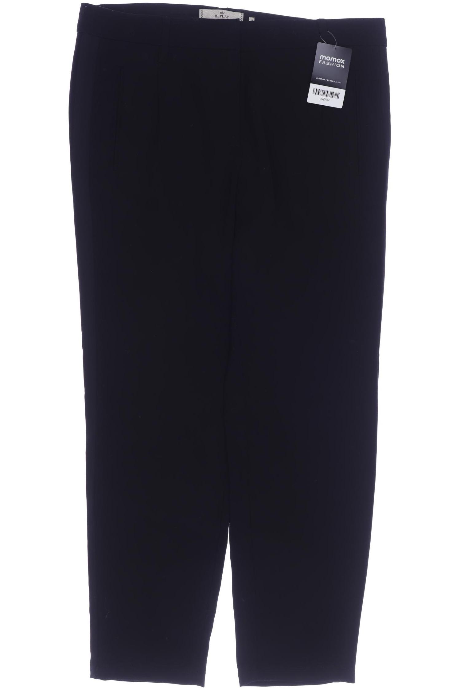 

Replay Damen Stoffhose, schwarz, Gr. 29