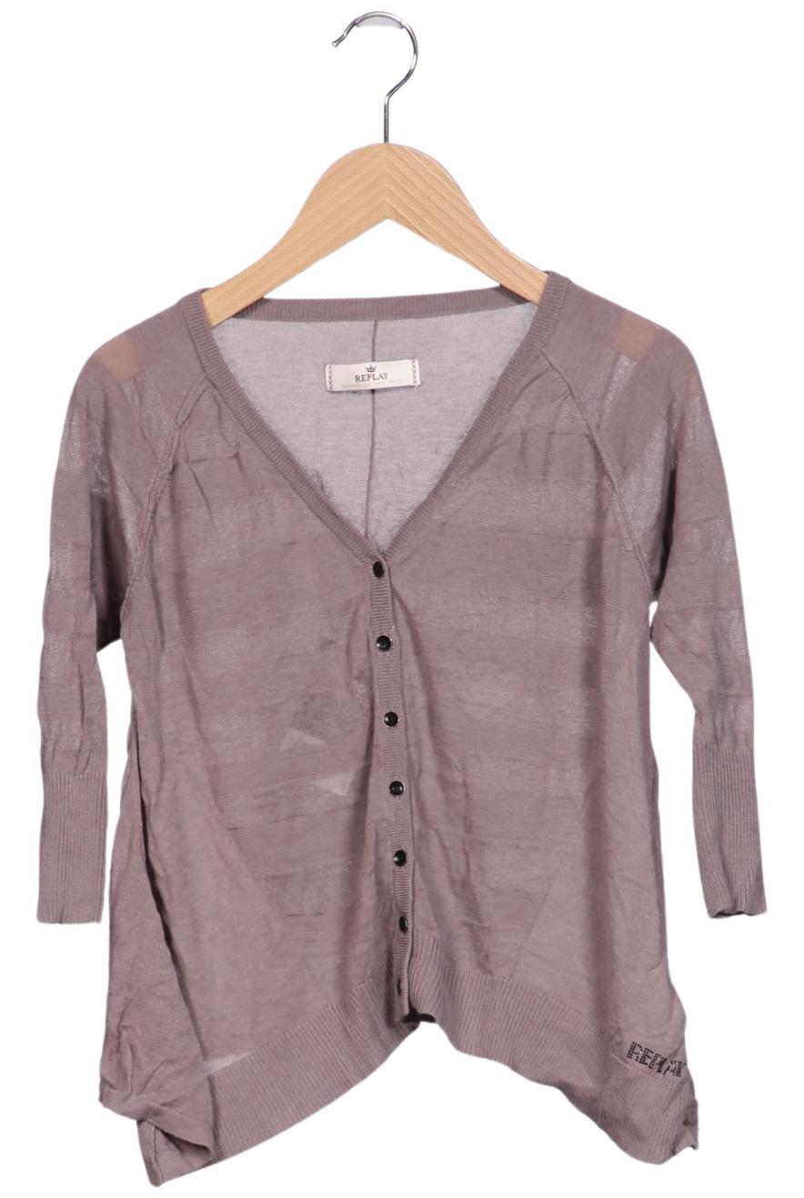 

Replay Damen Strickjacke, grau, Gr. 36