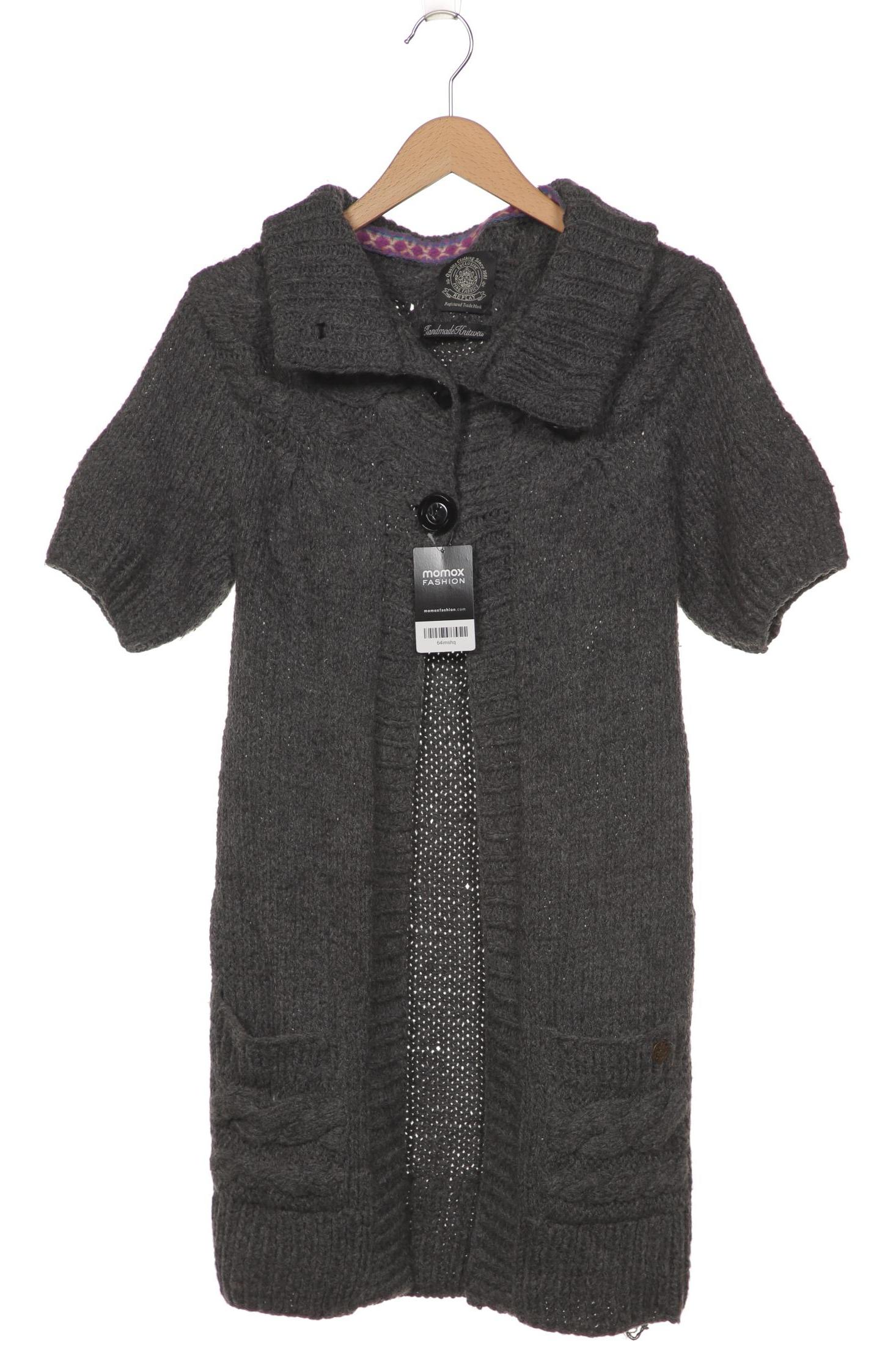 

Replay Damen Strickjacke, grau