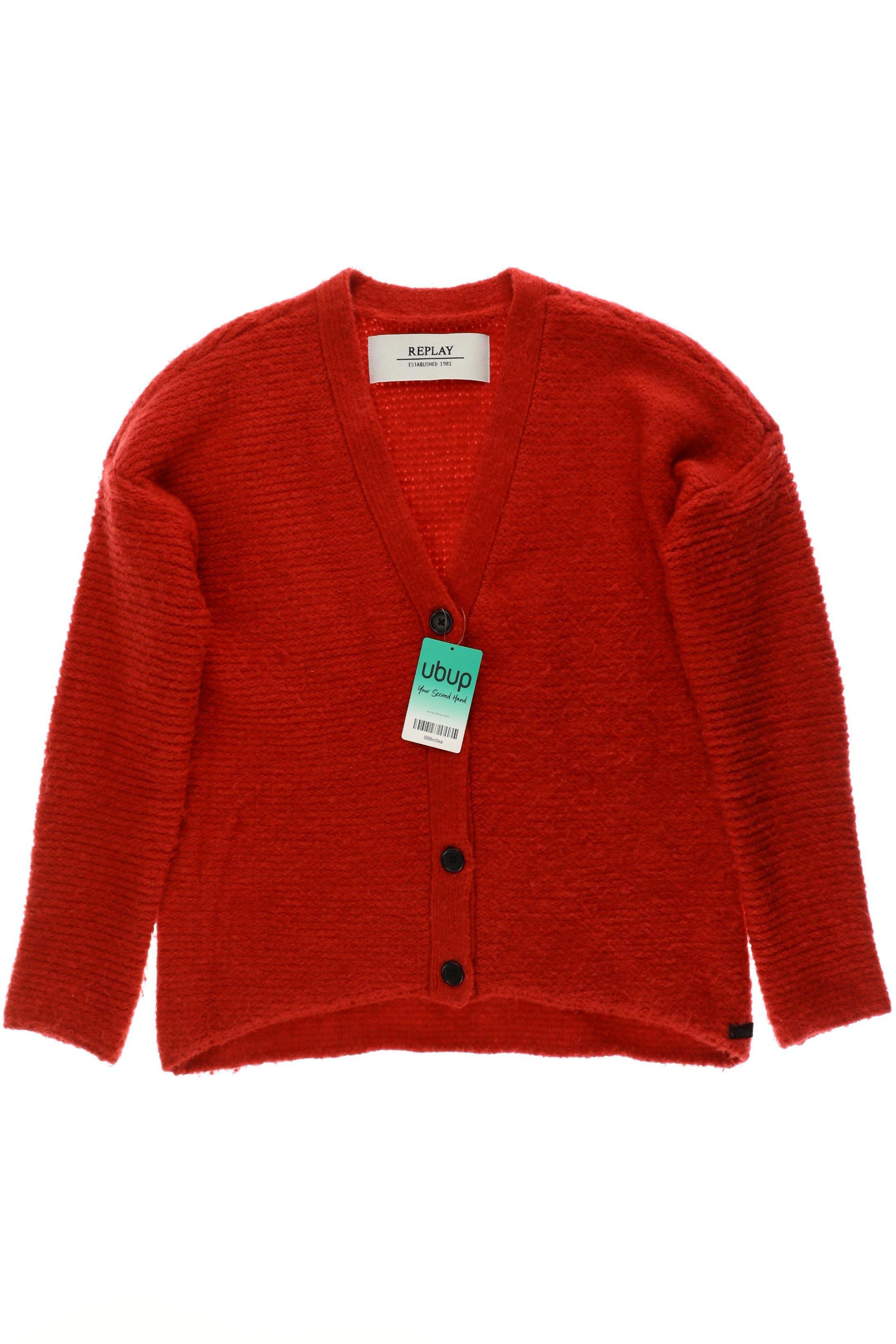 

Replay Damen Strickjacke, rot, Gr. 38