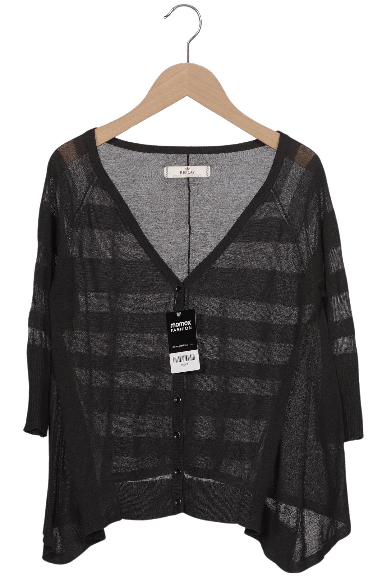 

Replay Damen Strickjacke, grau, Gr. 36