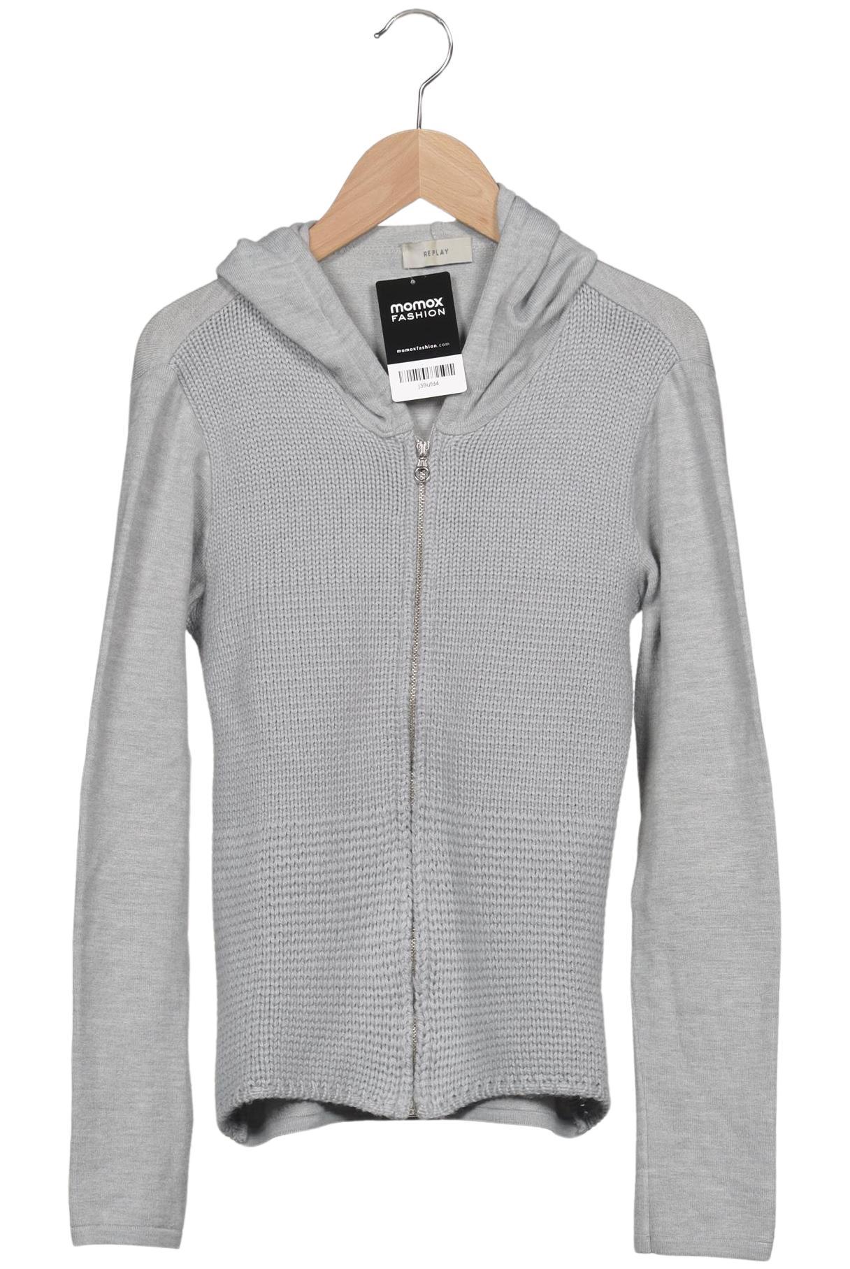 

Replay Damen Strickjacke, grau, Gr. 36