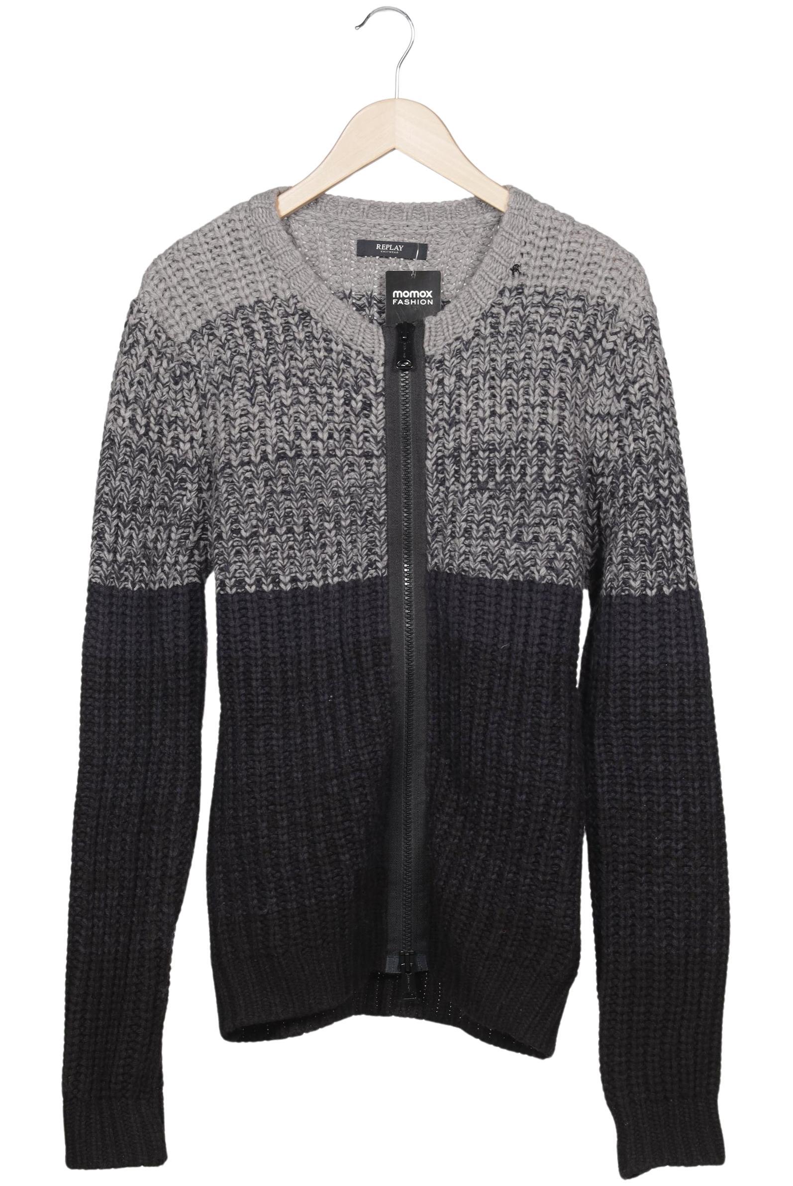 

Replay Damen Strickjacke, grau, Gr. 42