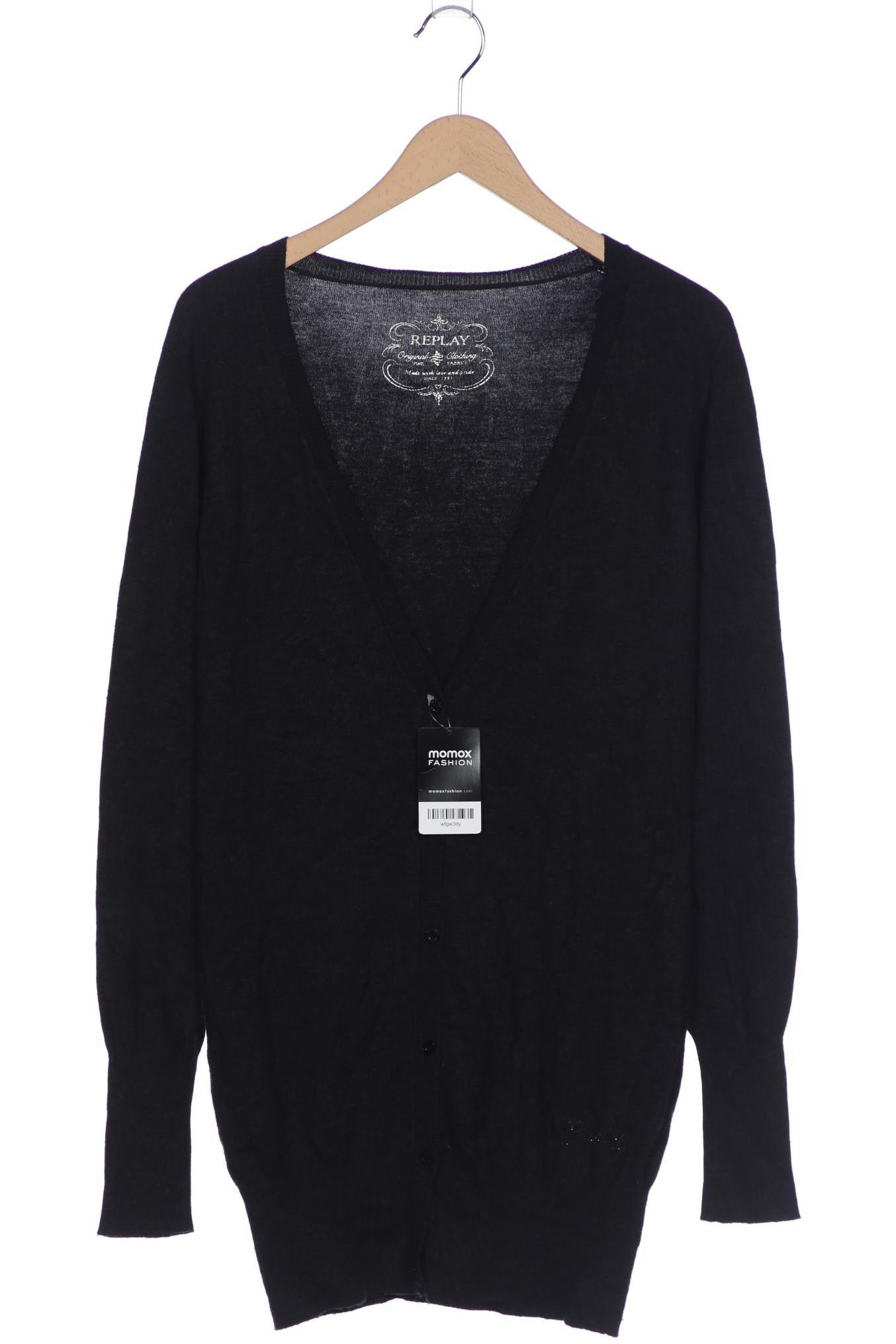

Replay Damen Strickjacke, grau, Gr. 38