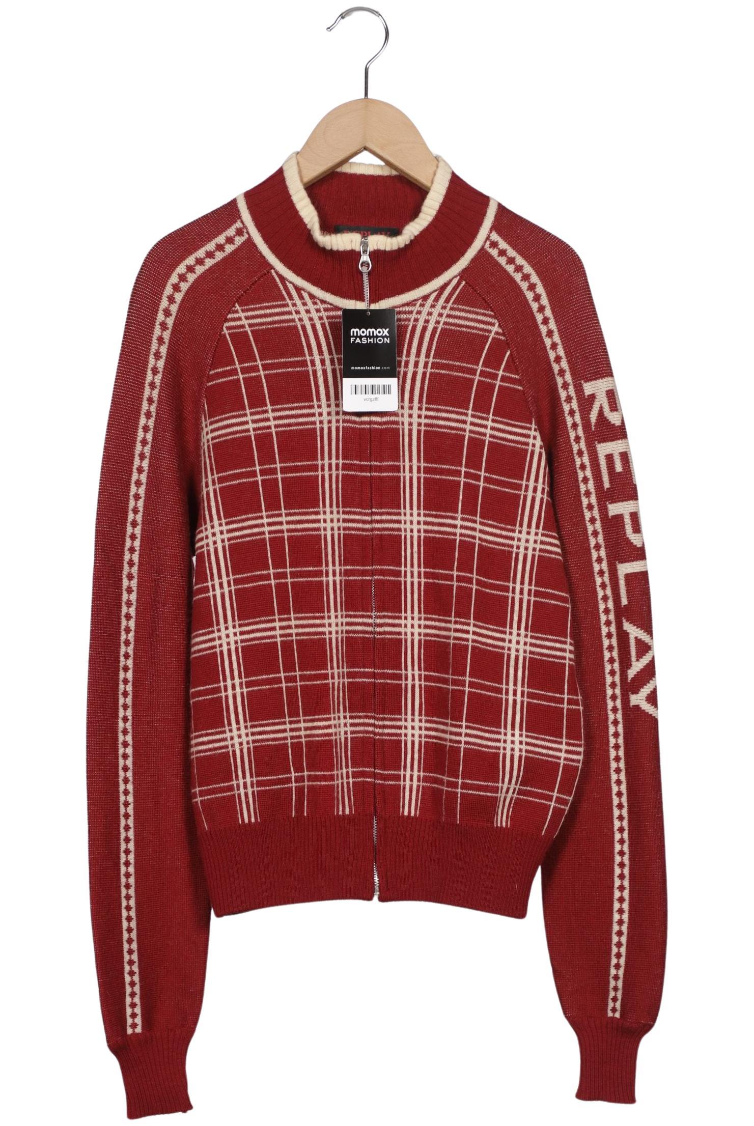 

Replay Damen Strickjacke, rot, Gr. 38