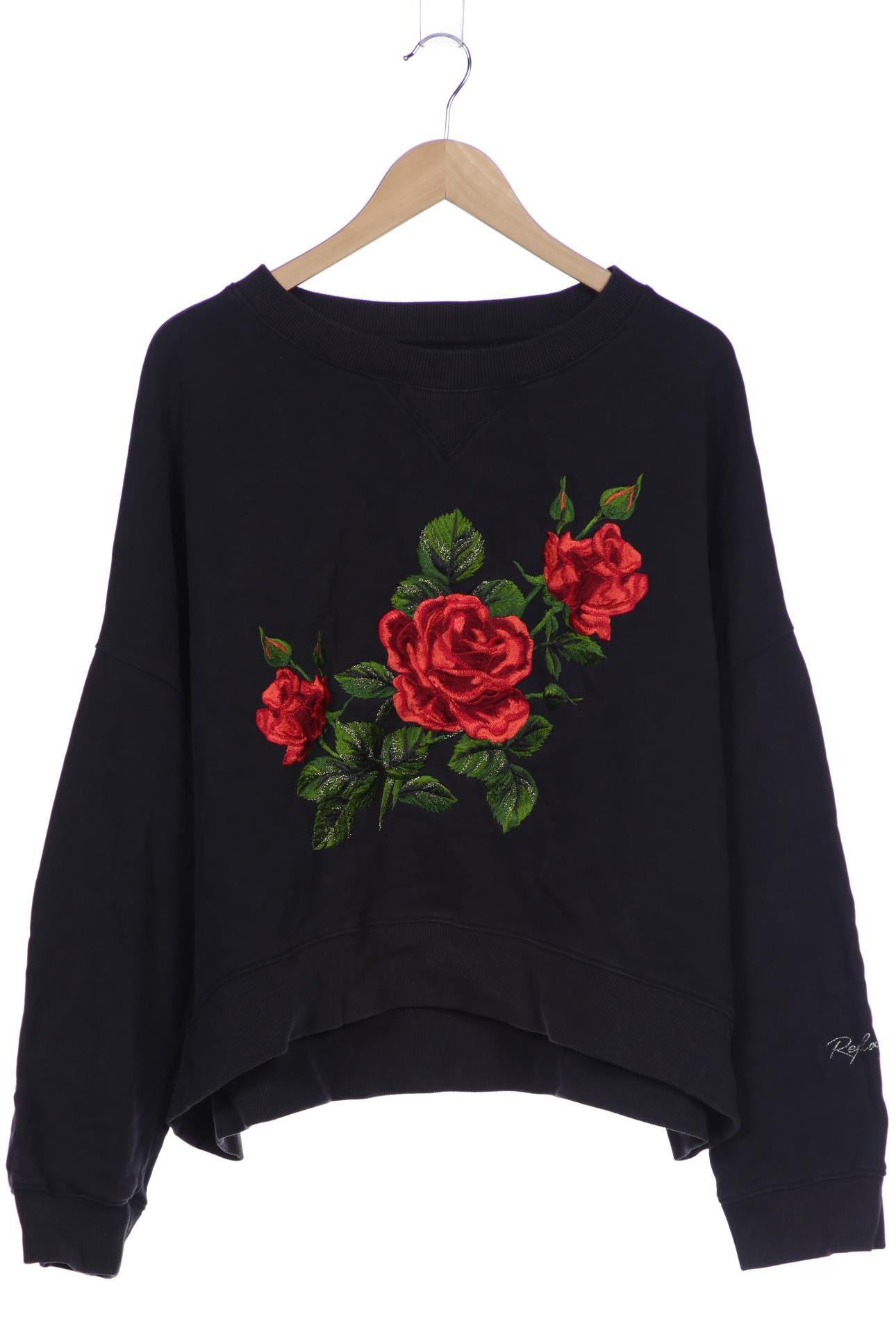 

Replay Damen Sweatshirt, grau, Gr. 42