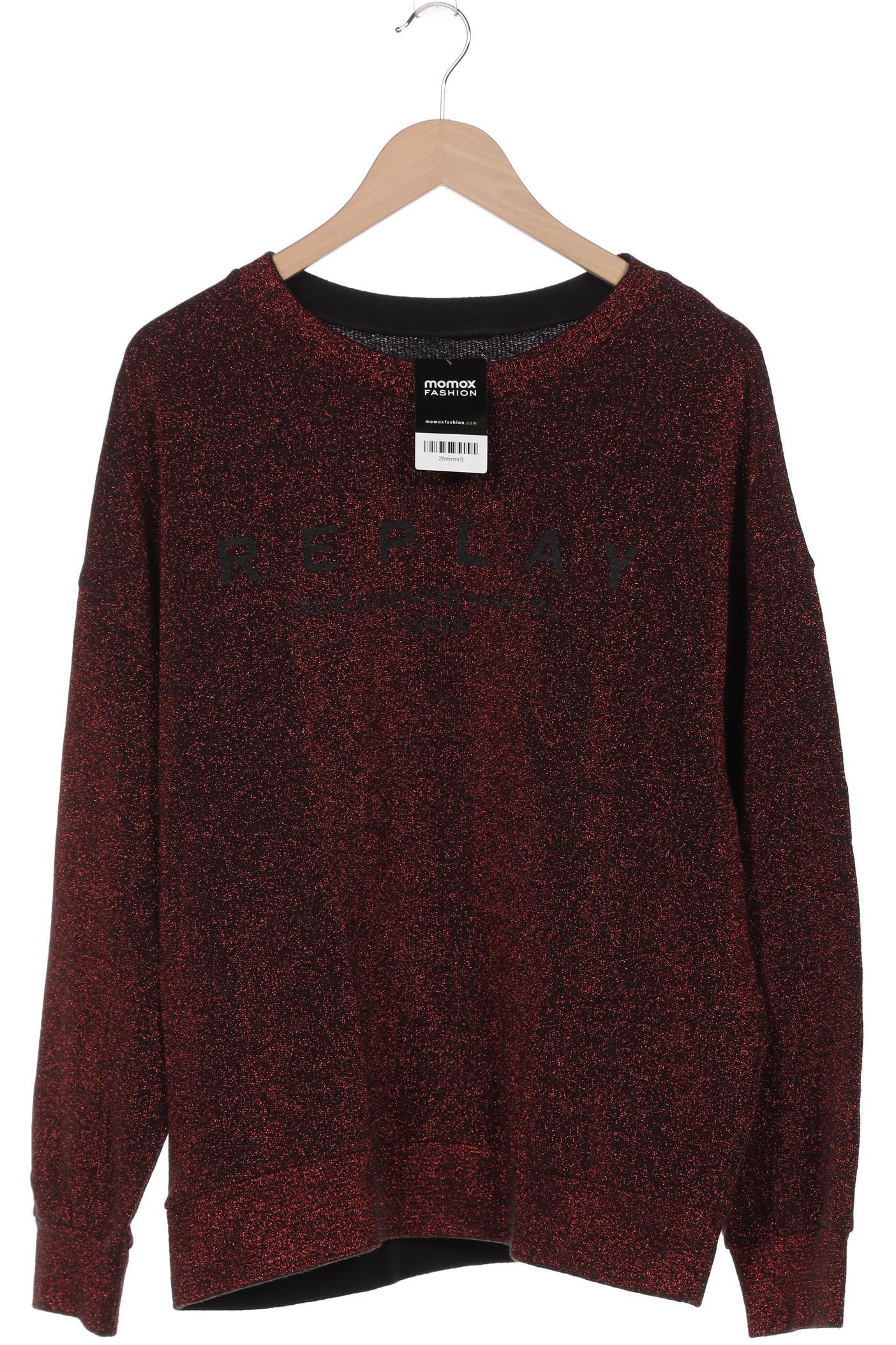 

Replay Damen Sweatshirt, rot, Gr. 44