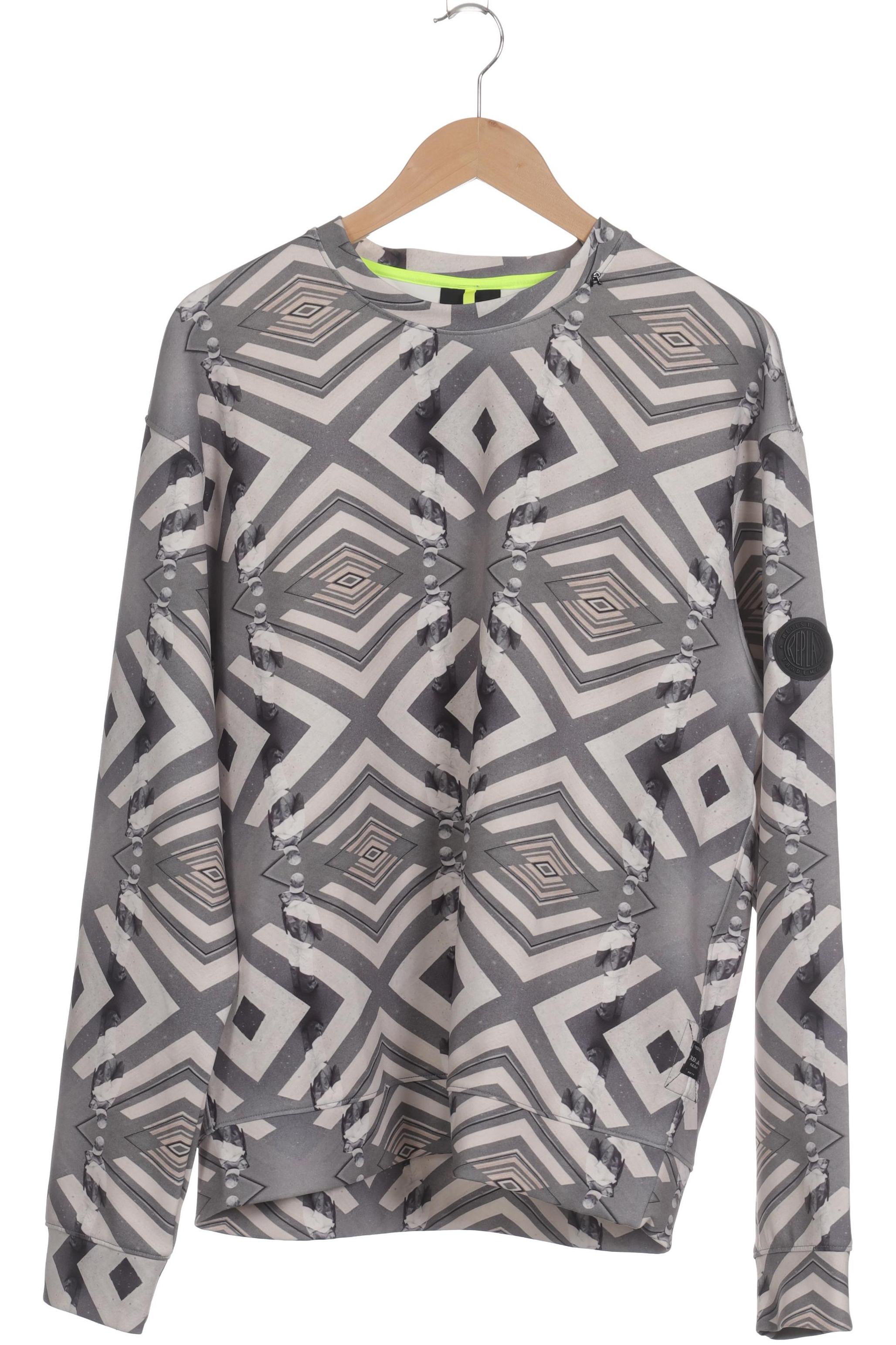 

Replay Damen Sweatshirt, grau, Gr. 44