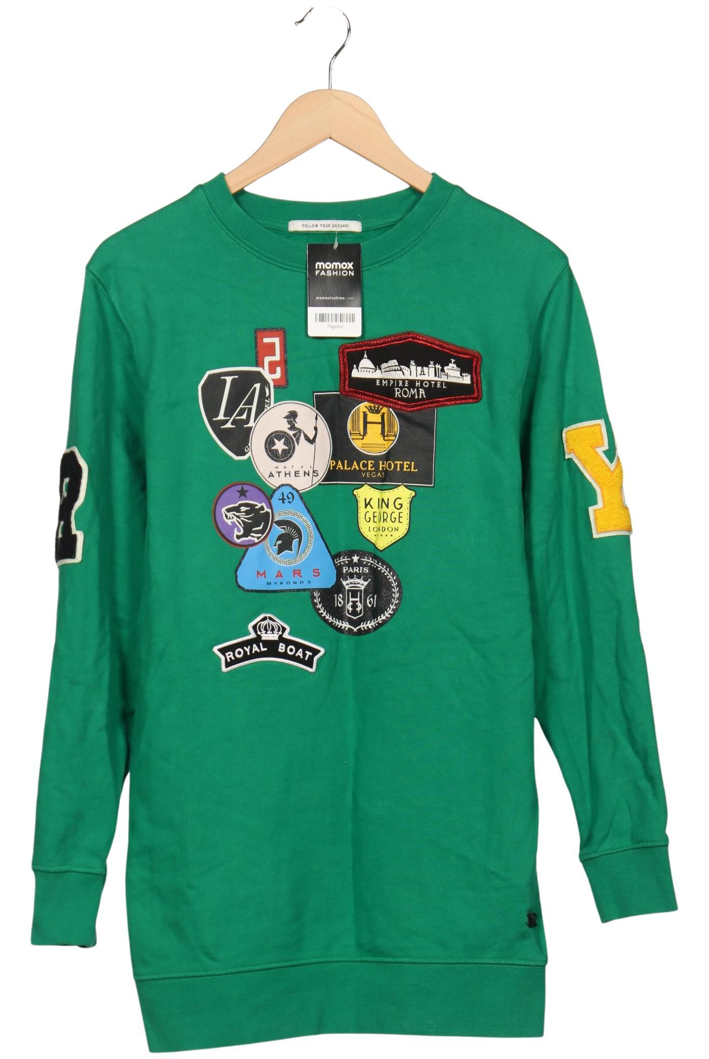 

Replay Damen Sweatshirt, grün, Gr. 36