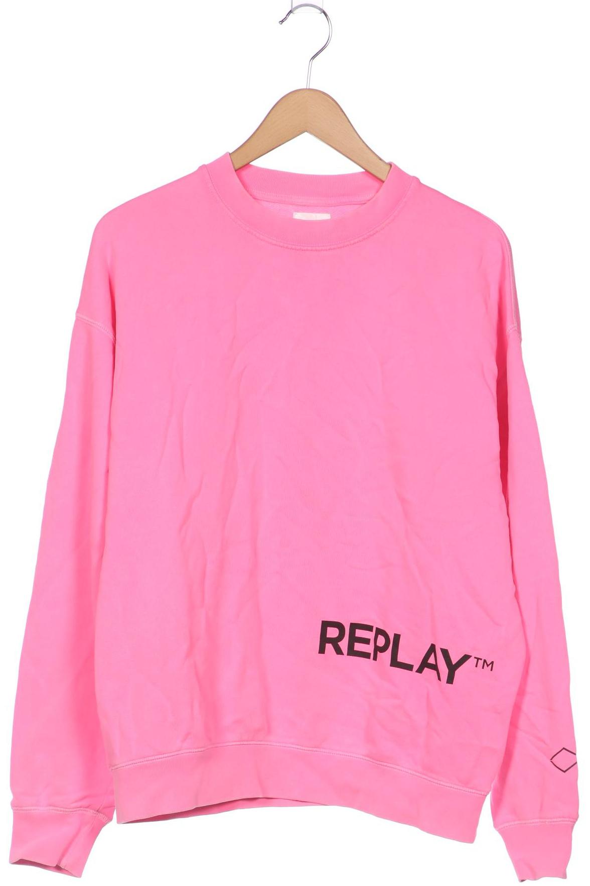 

Replay Damen Sweatshirt, pink, Gr. 38