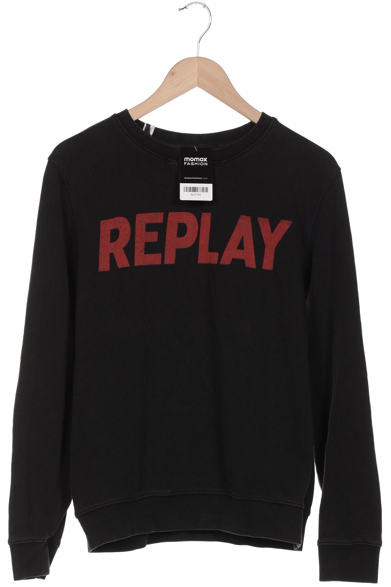 

Replay Damen Sweatshirt, schwarz, Gr. 42