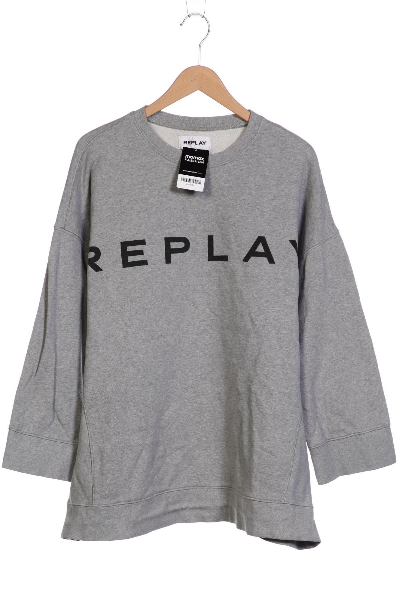 

Replay Damen Sweatshirt, grau