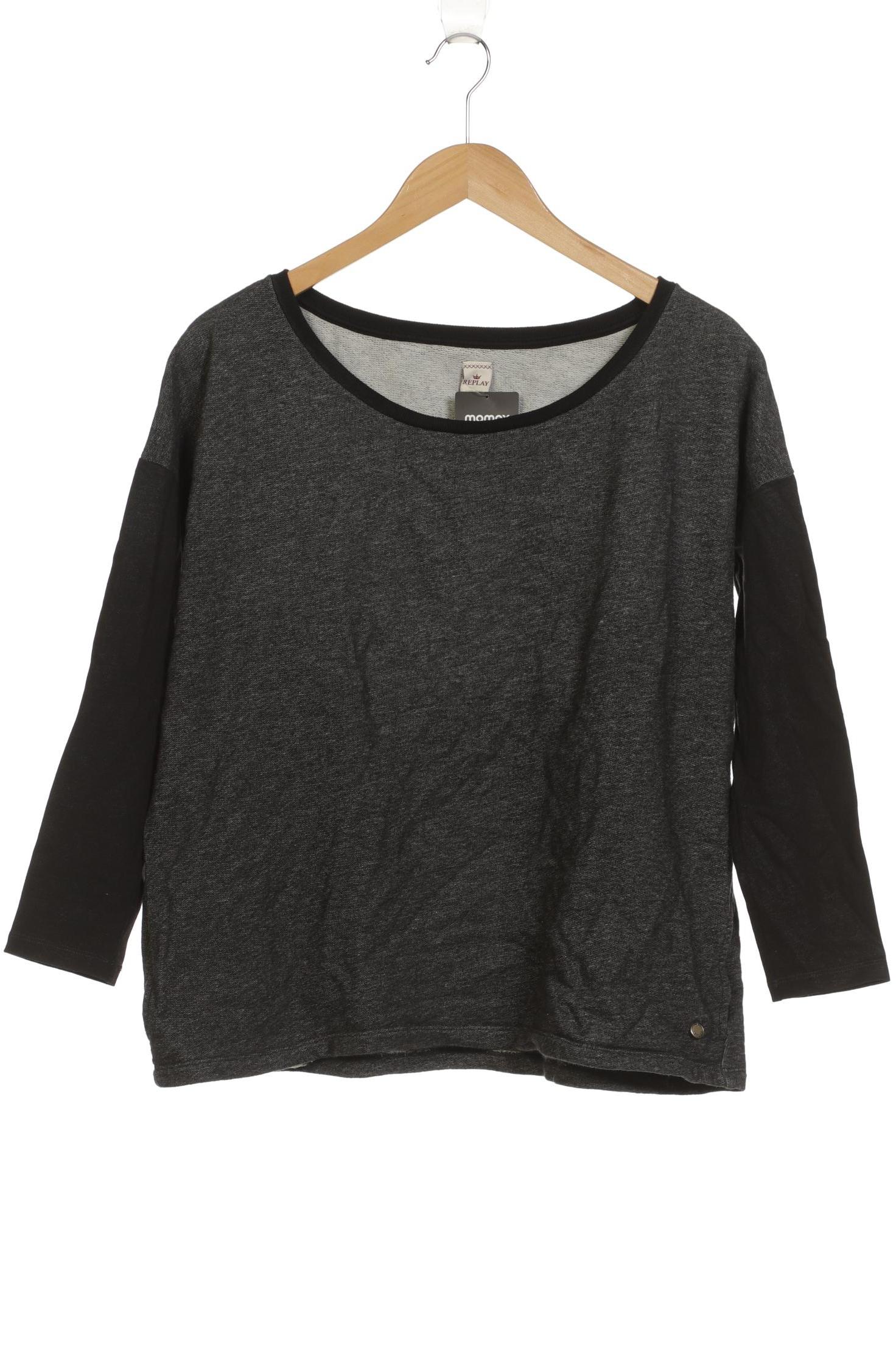 

Replay Damen Sweatshirt, grau