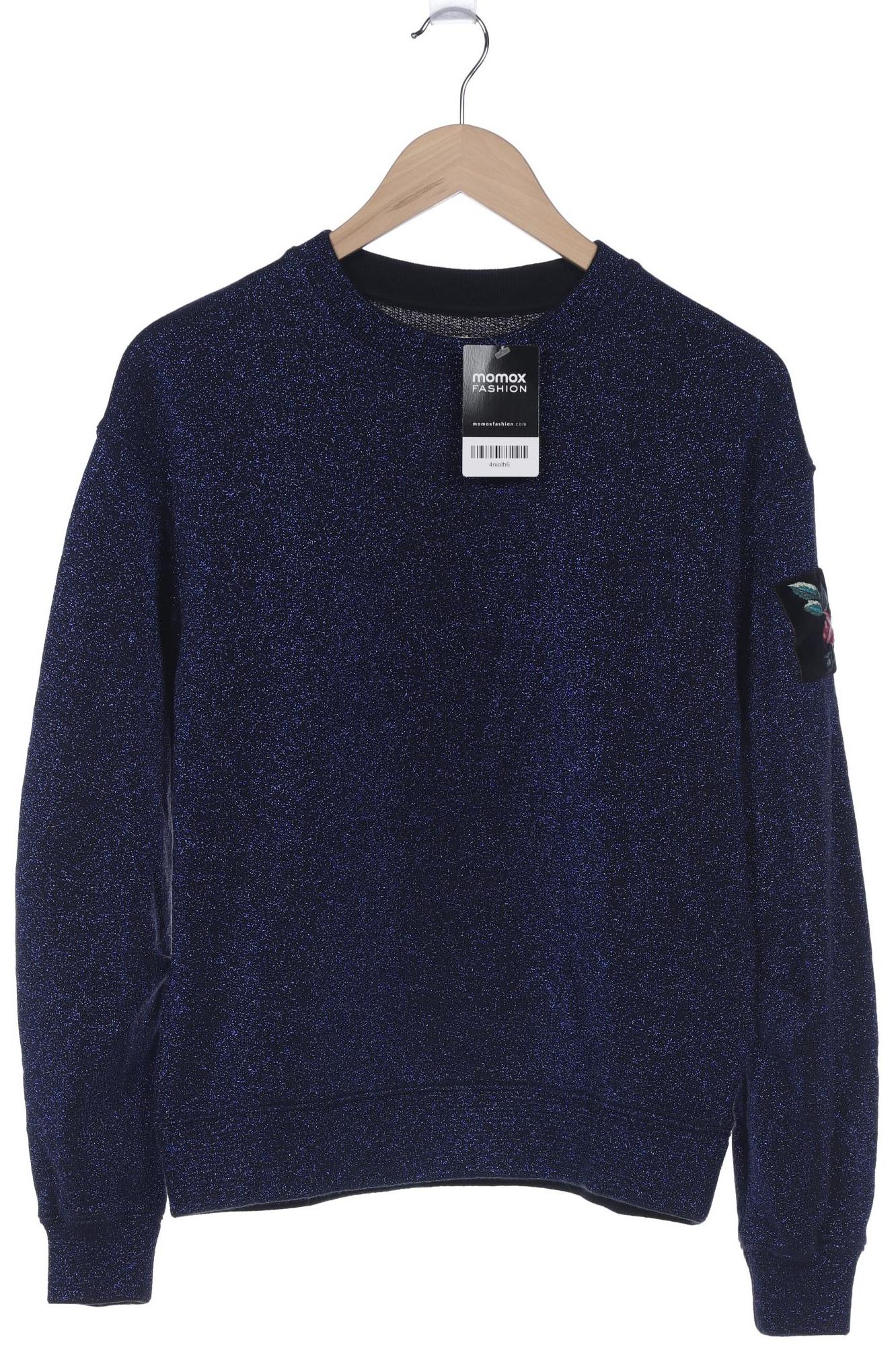 

Replay Damen Sweatshirt, marineblau, Gr. 34