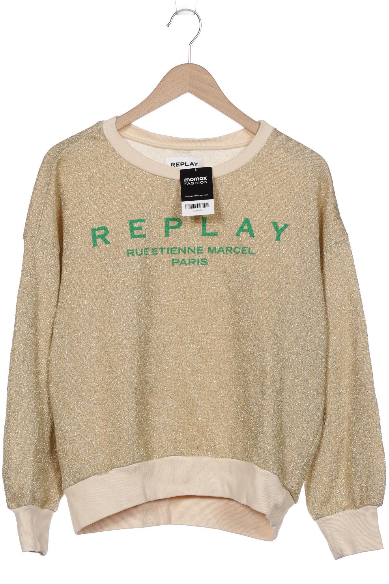 

Replay Damen Sweatshirt, gold