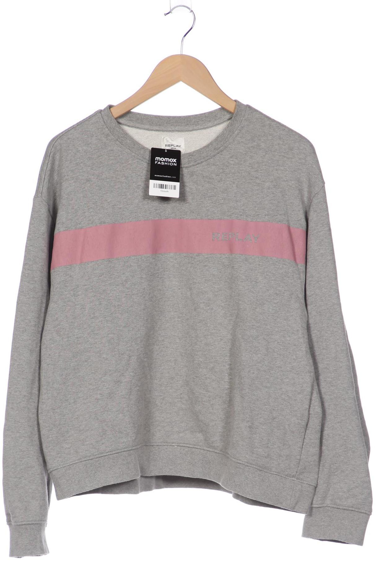 

Replay Damen Sweatshirt, grau