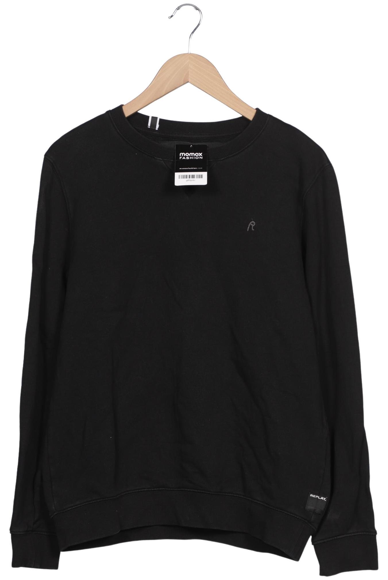 

Replay Damen Sweatshirt, schwarz, Gr. 44