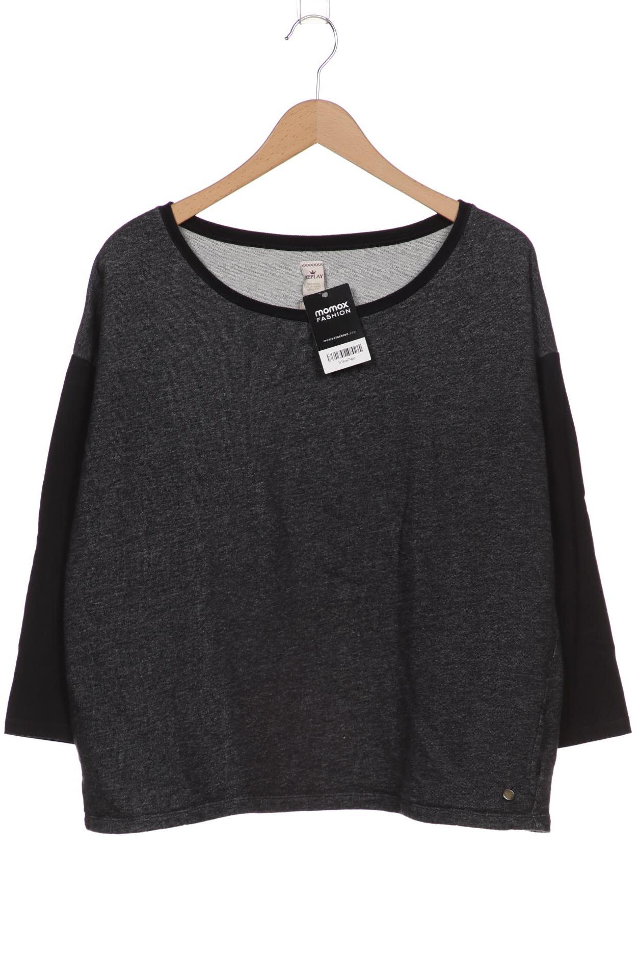 

Replay Damen Sweatshirt, grau