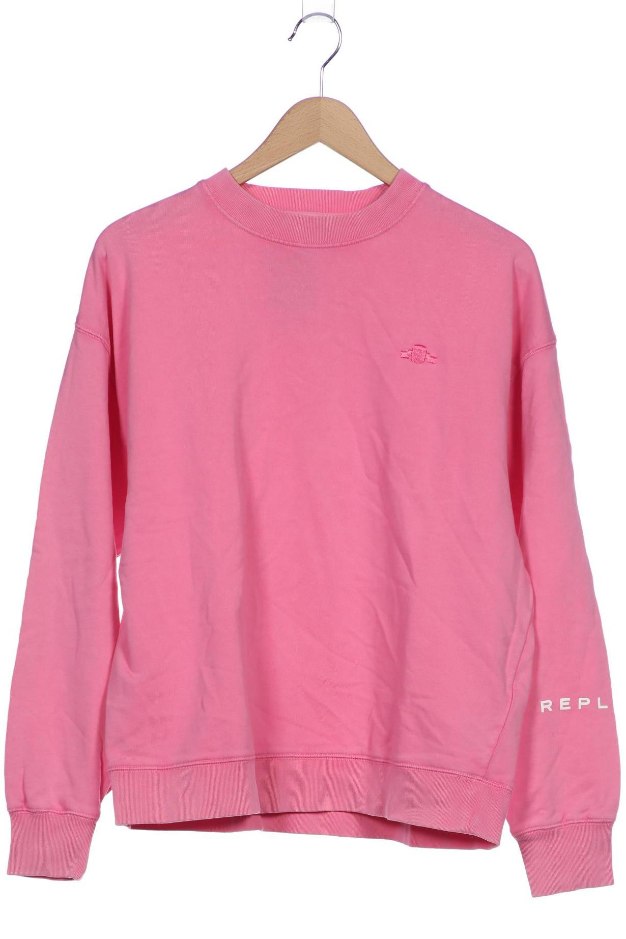 

Replay Damen Sweatshirt, pink, Gr. 38