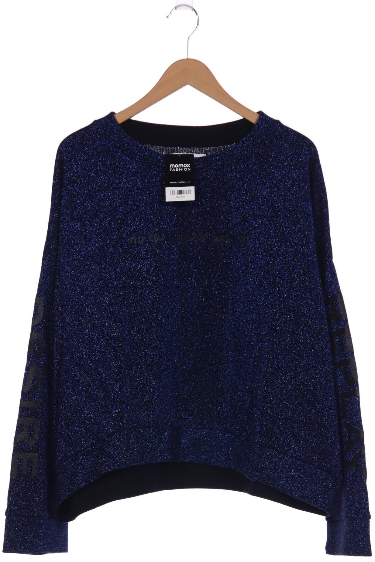 

Replay Damen Sweatshirt, marineblau