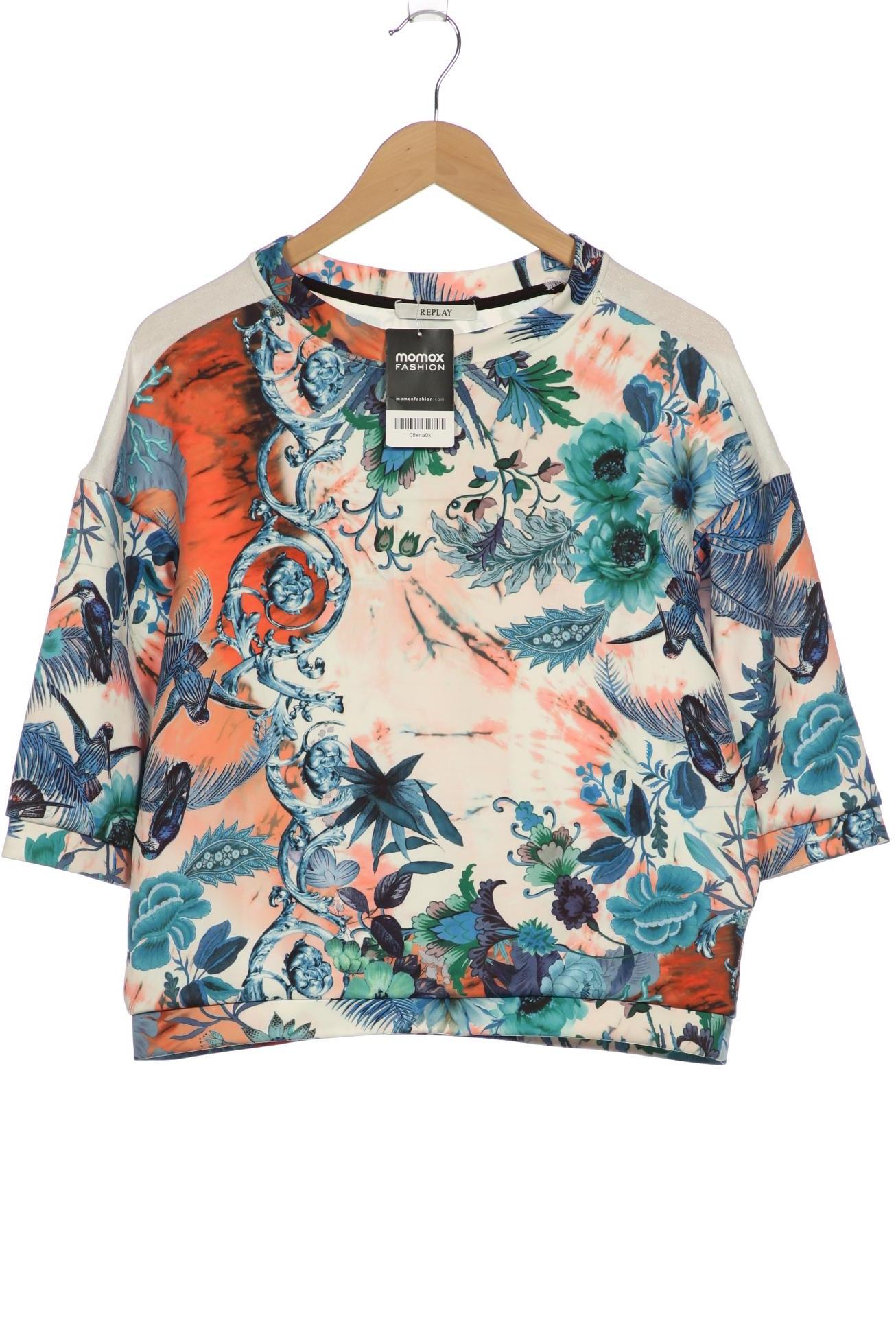 

Replay Damen Sweatshirt, mehrfarbig, Gr. 36