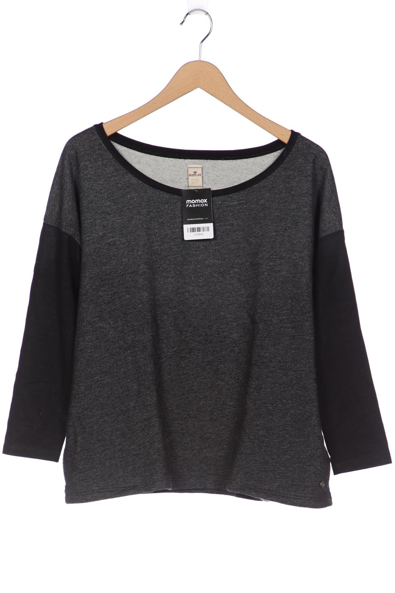 

Replay Damen Sweatshirt, grau