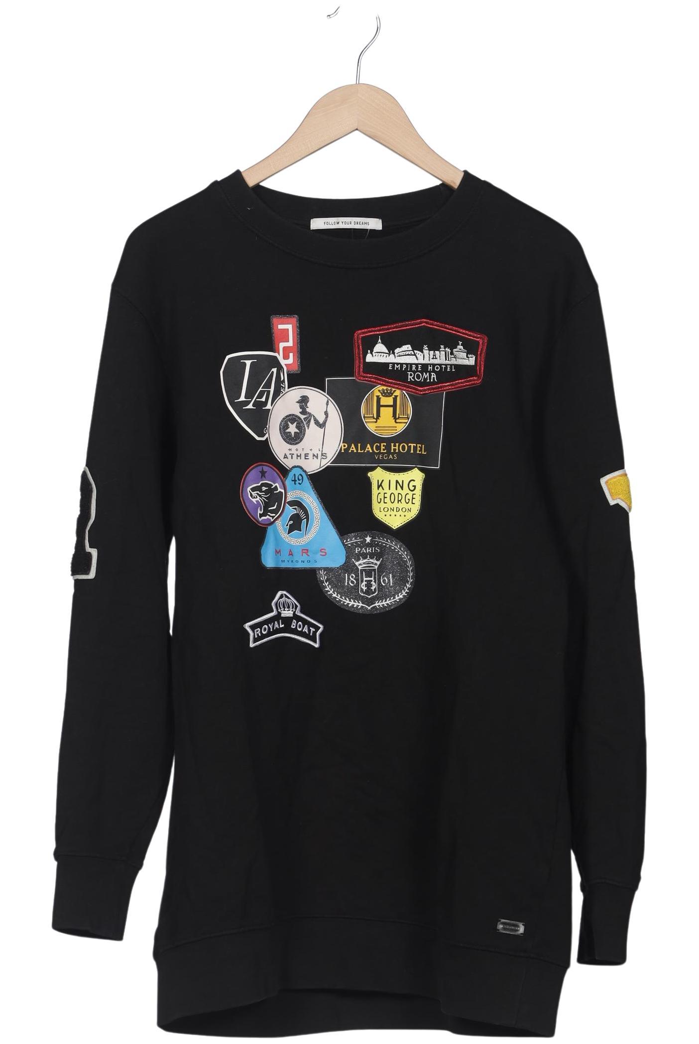 

Replay Damen Sweatshirt, schwarz, Gr. 42