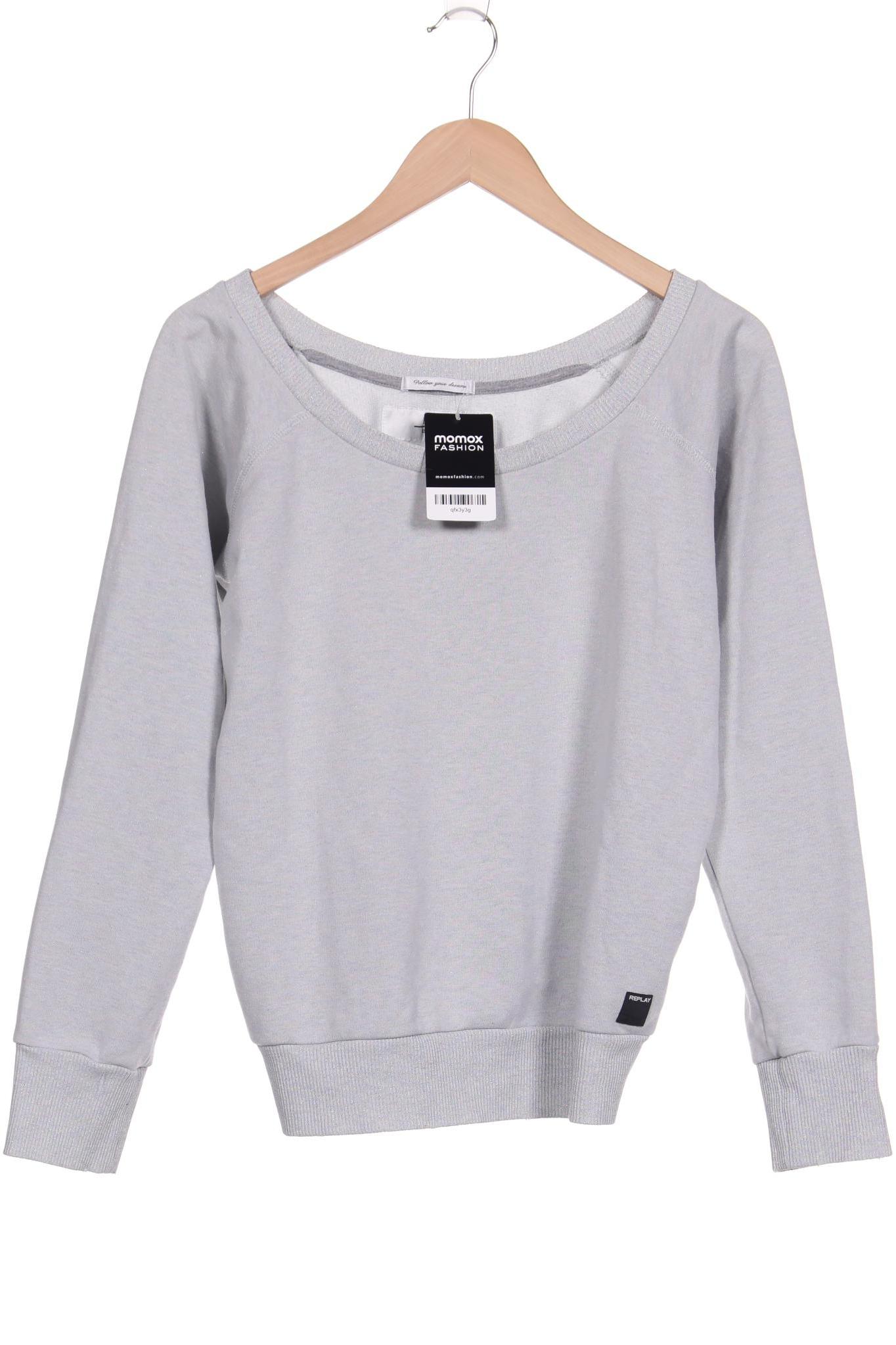 

Replay Damen Sweatshirt, grau