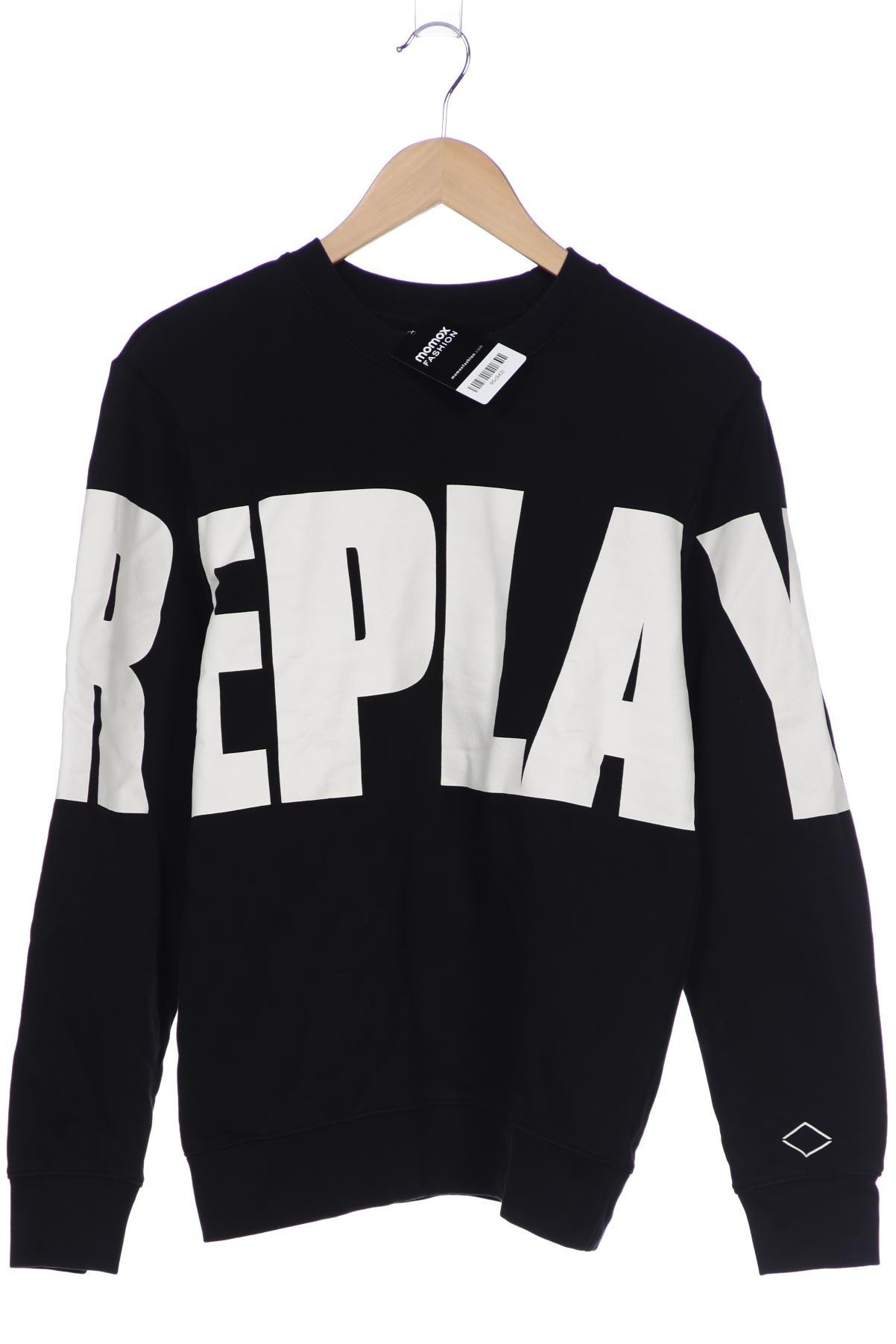 

Replay Damen Sweatshirt, schwarz, Gr. 36